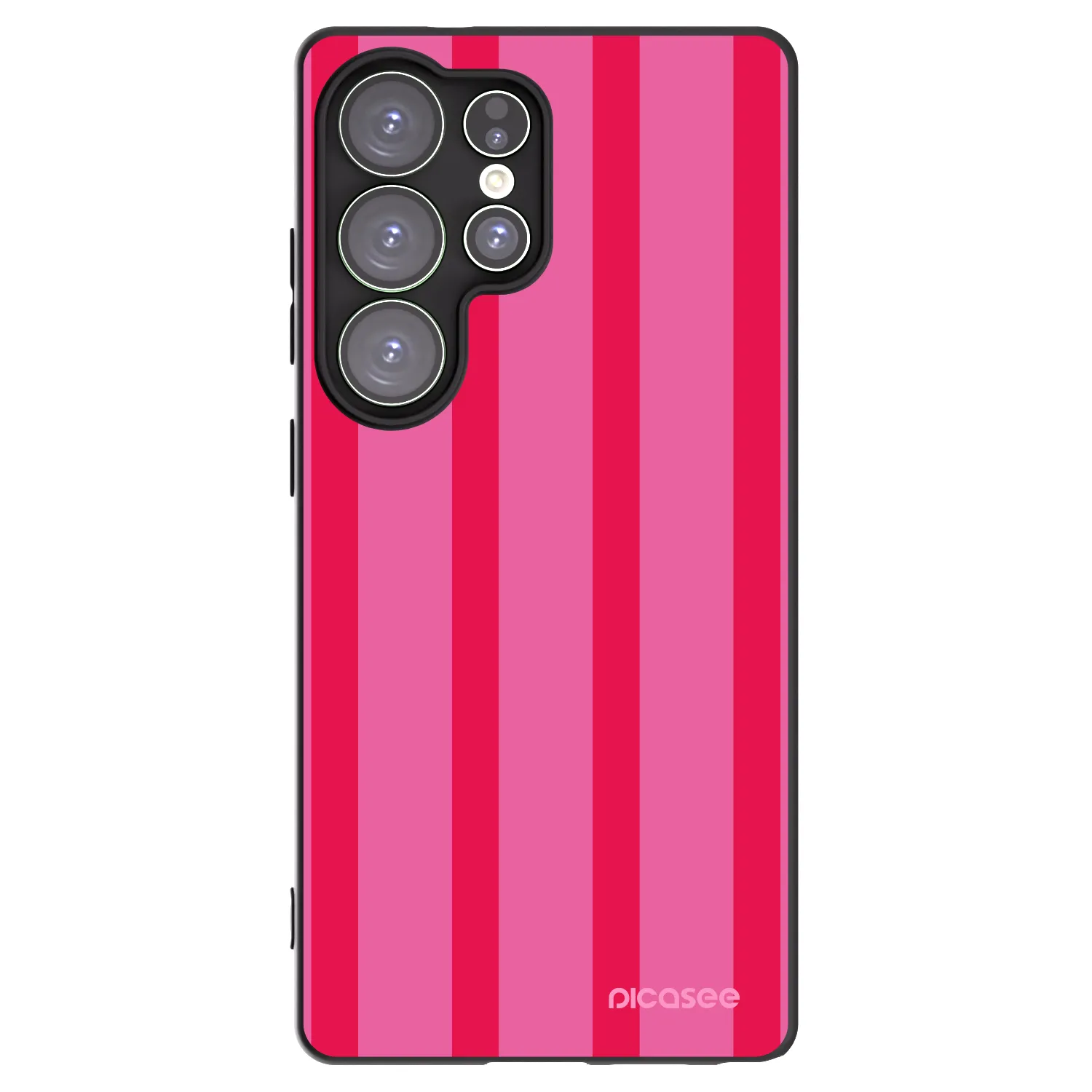 Picasee crna silikonska maskica za Samsung Galaxy S25 Ultra 5G - Hot tropic