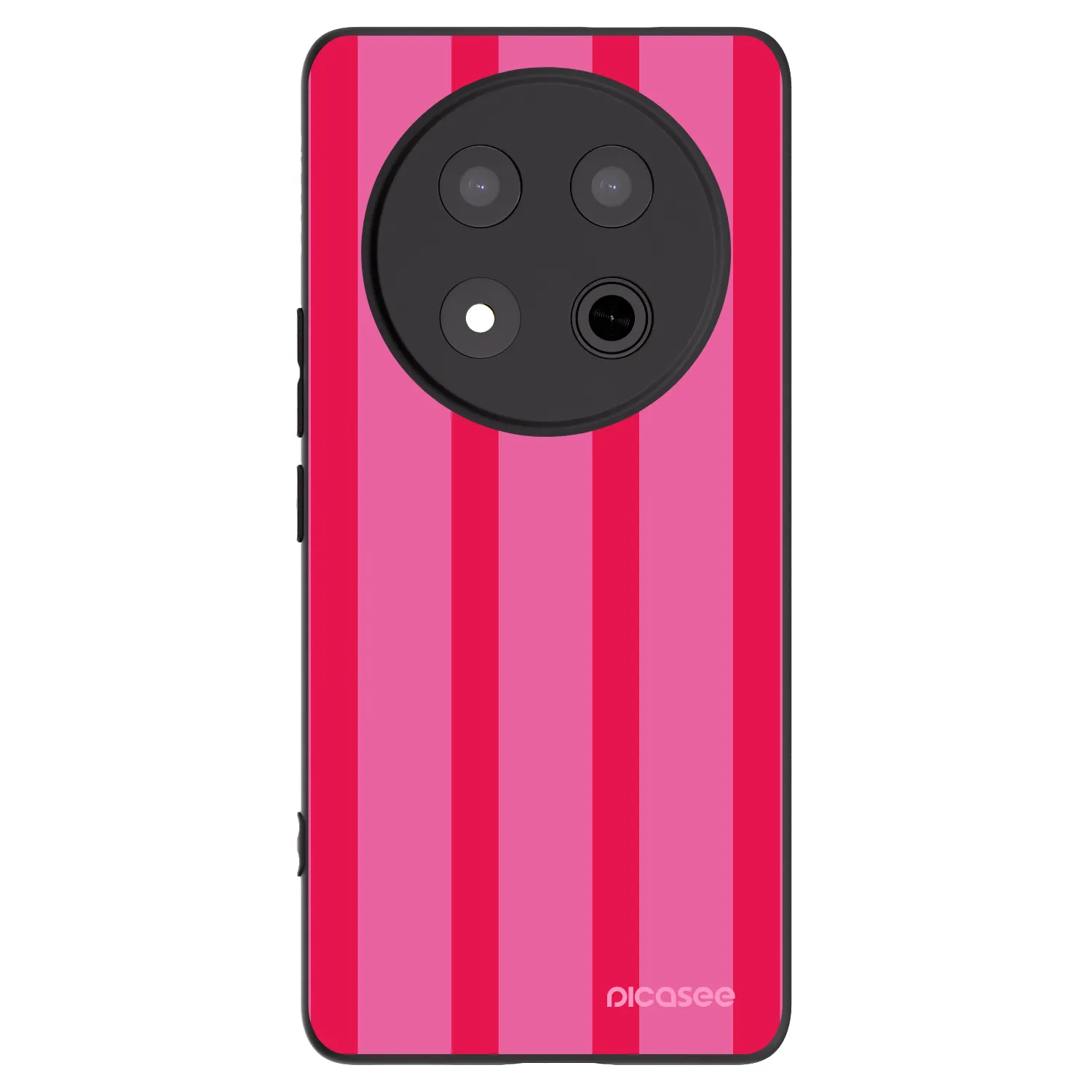 Picasee crna silikonska maskica za Honor Magic7 Lite 5G - Hot tropic