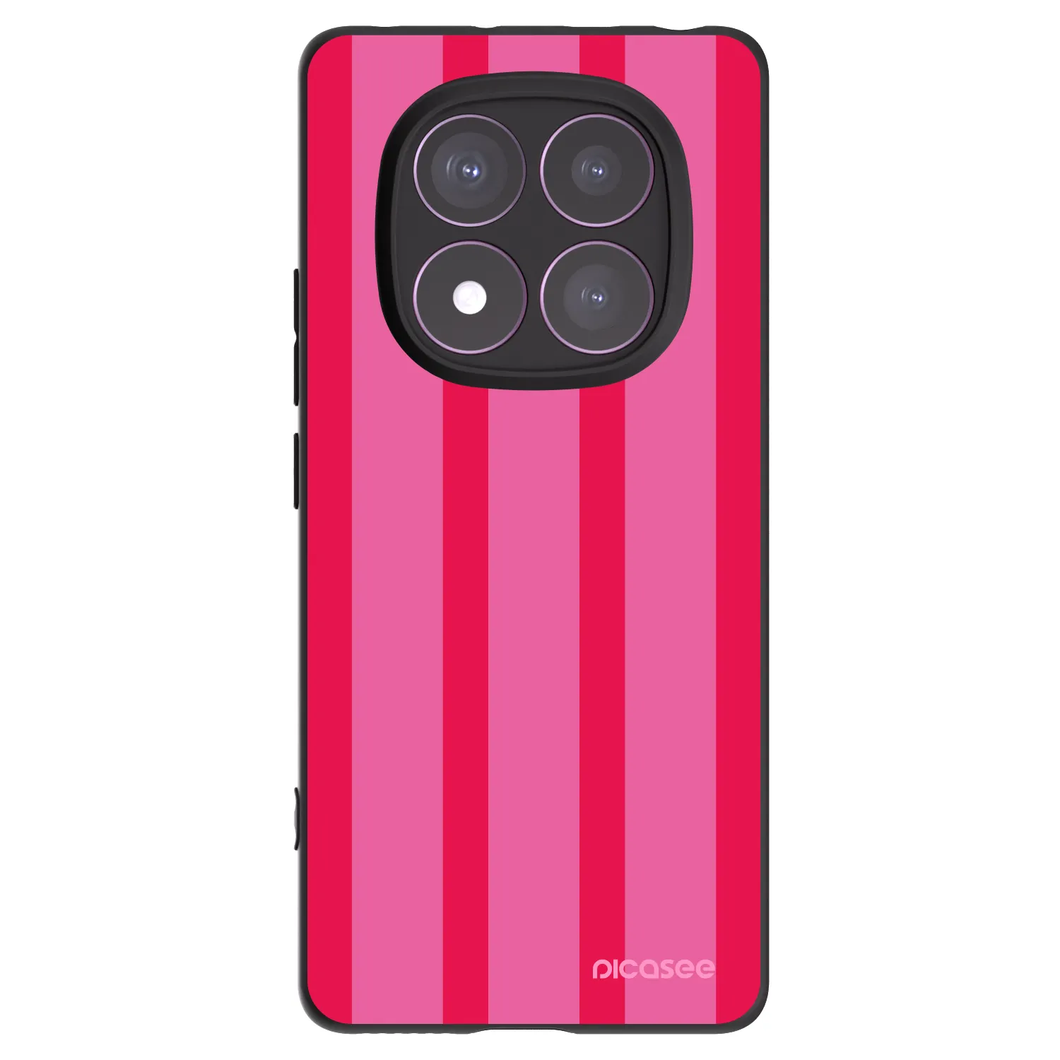 Picasee crna silikonska maskica za Xiaomi Redmi Note 14 Pro 4G - Hot tropic