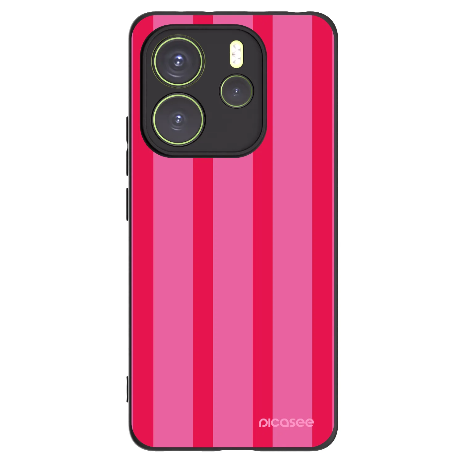 Picasee crna silikonska maskica za Xiaomi Redmi Note 14 4G - Hot tropic