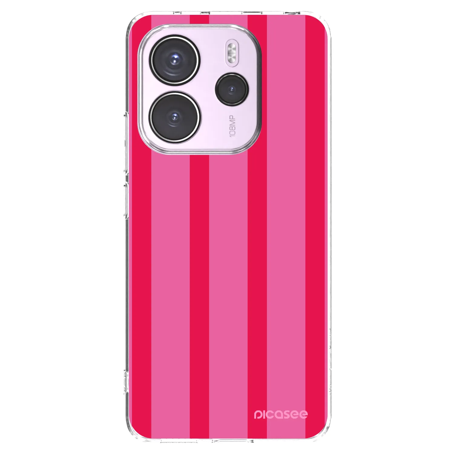 Picasee silikonska prozirna maskica za Xiaomi Redmi Note 14 4G - Hot tropic