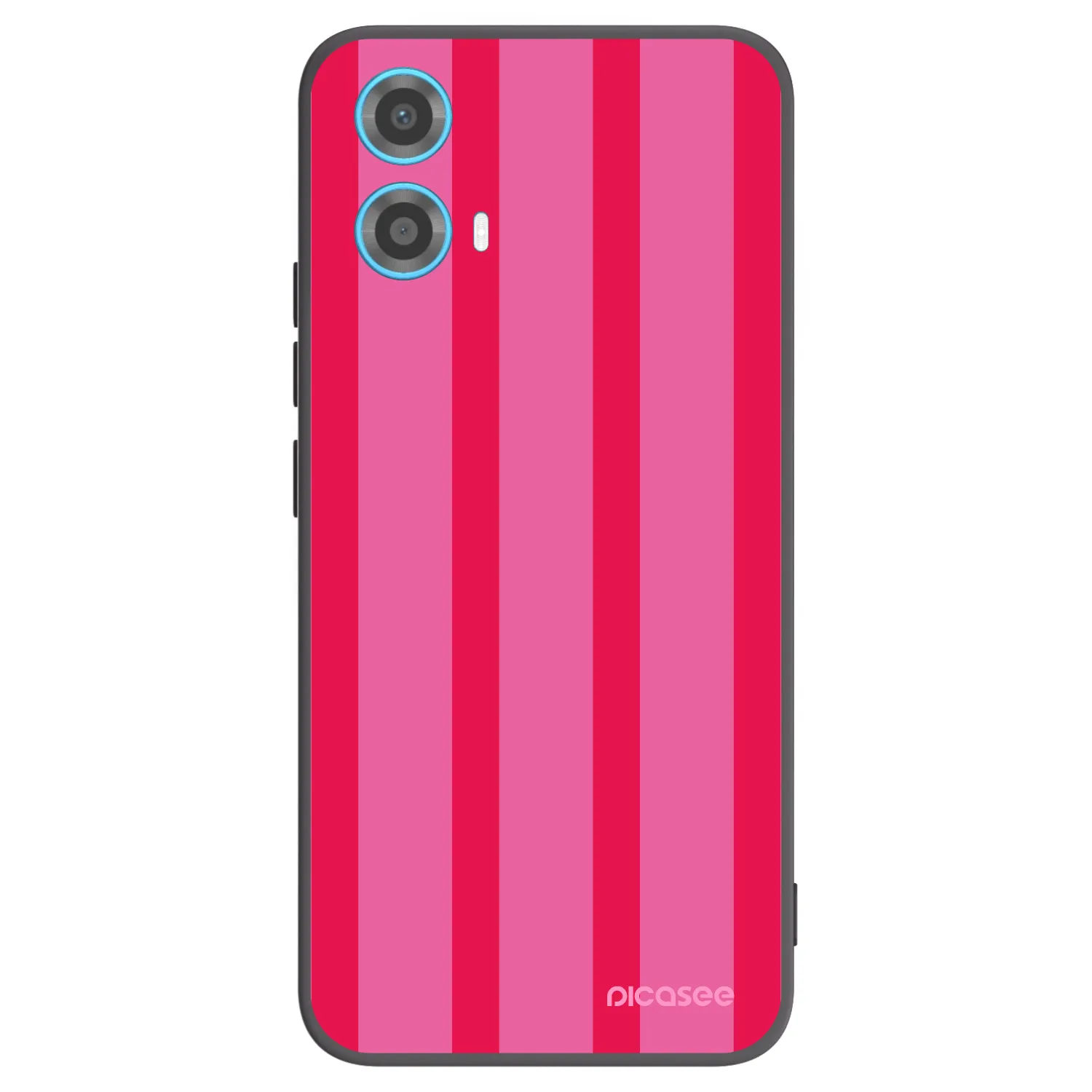 Picasee crna silikonska maskica za Motorola Moto G34 5G - Hot tropic