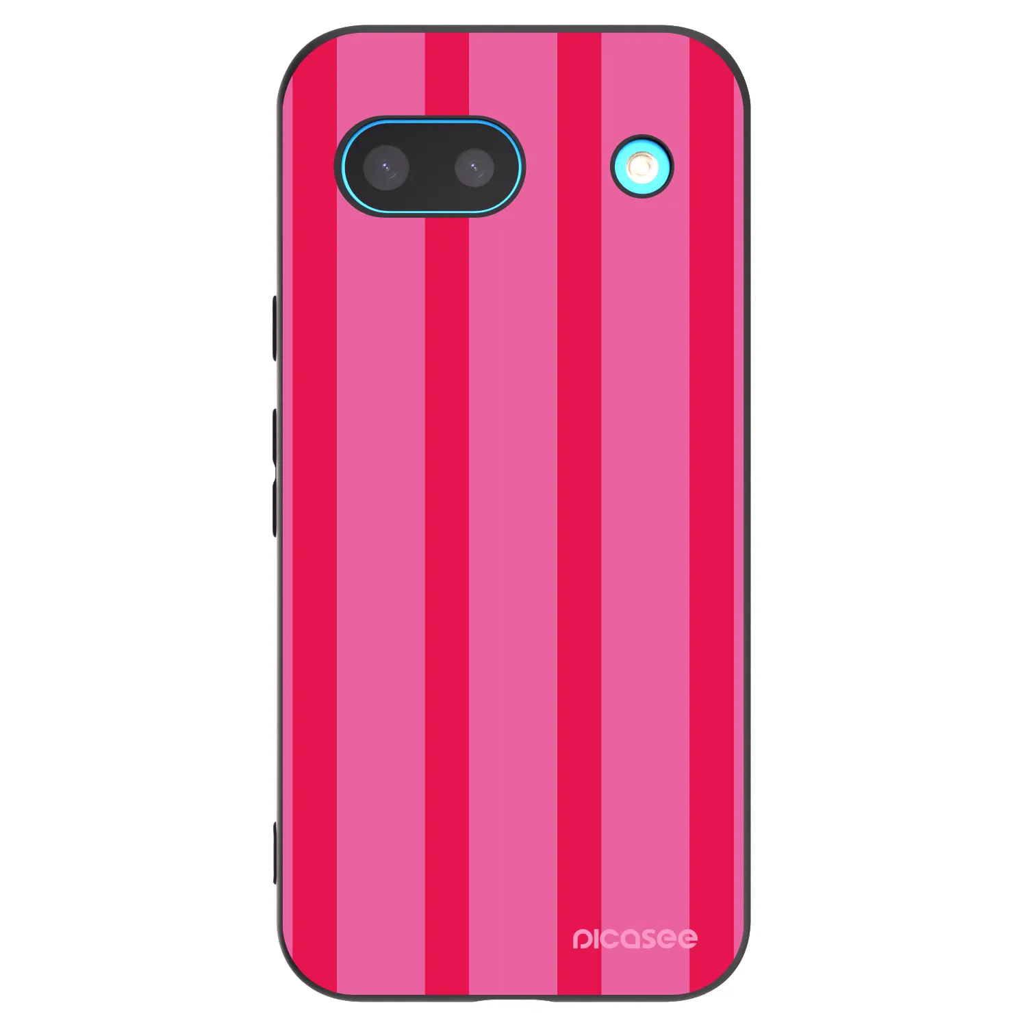 Picasee crna silikonska maskica za Google Pixel 8 - Hot tropic
