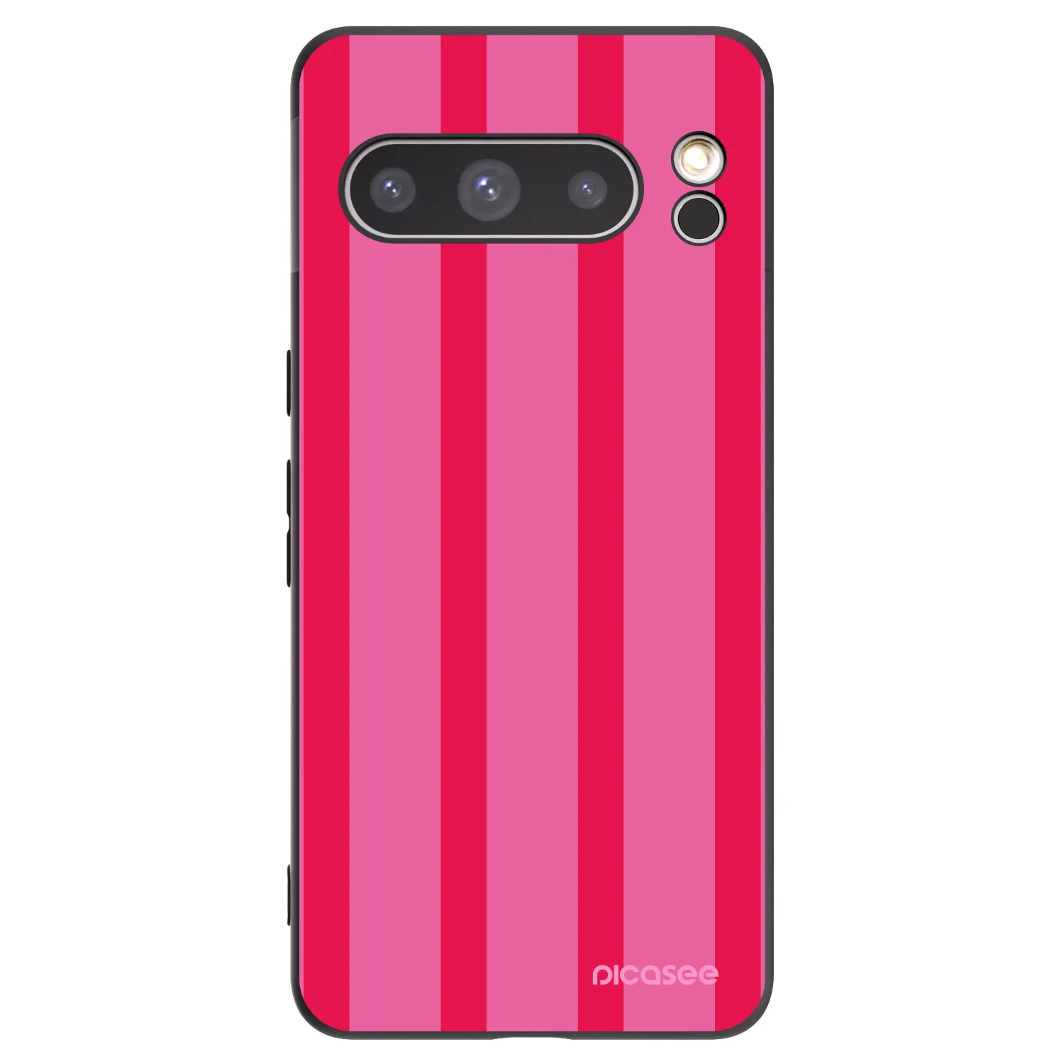 Picasee crna silikonska maskica za Google Pixel 8 Pro - Hot tropic