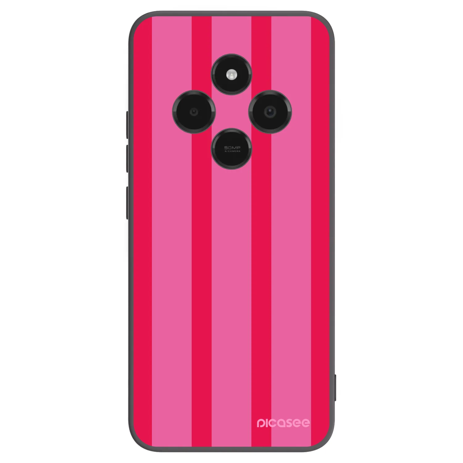 Picasee crna silikonska maskica za Xiaomi Poco C75 - Hot tropic