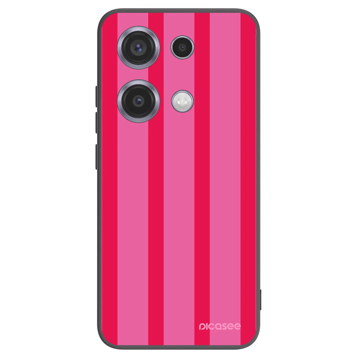 Picasee crna silikonska maskica za Xiaomi Redmi Note 14S - Hot tropic