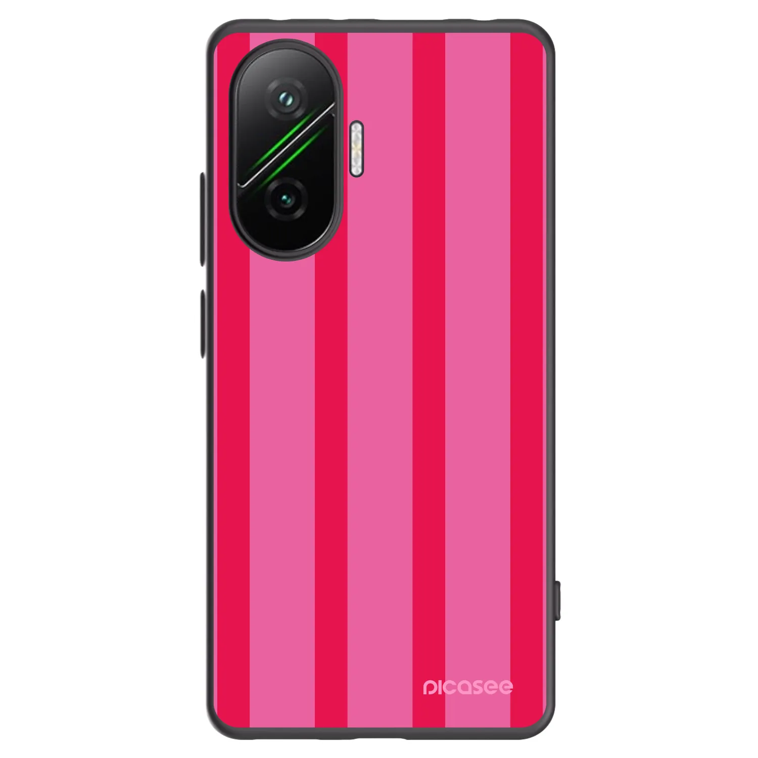 Picasee crna silikonska maskica za Xiaomi Poco F7 5G - Hot tropic