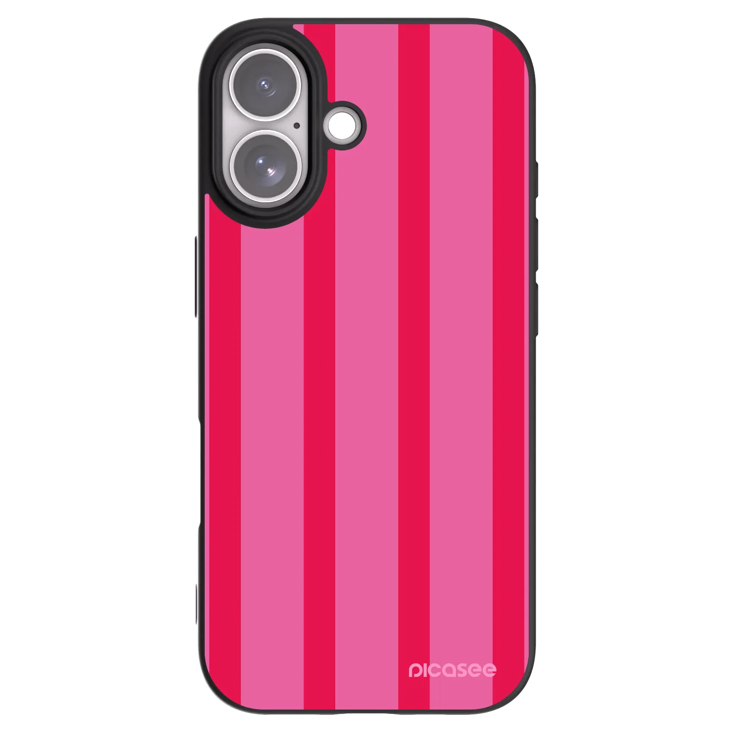 Picasee crna silikonska maskica za Apple iPhone 17 - Hot tropic