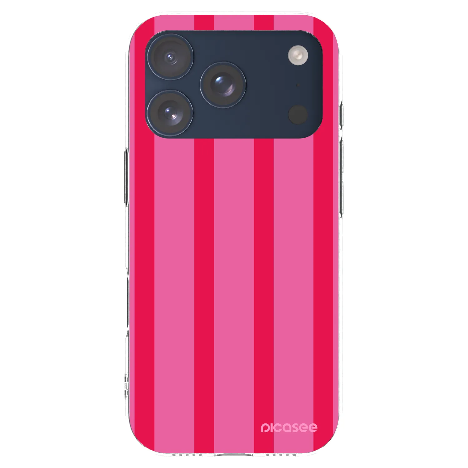 Picasee silikonska prozirna maskica za Apple iPhone 17 Pro - Hot tropic