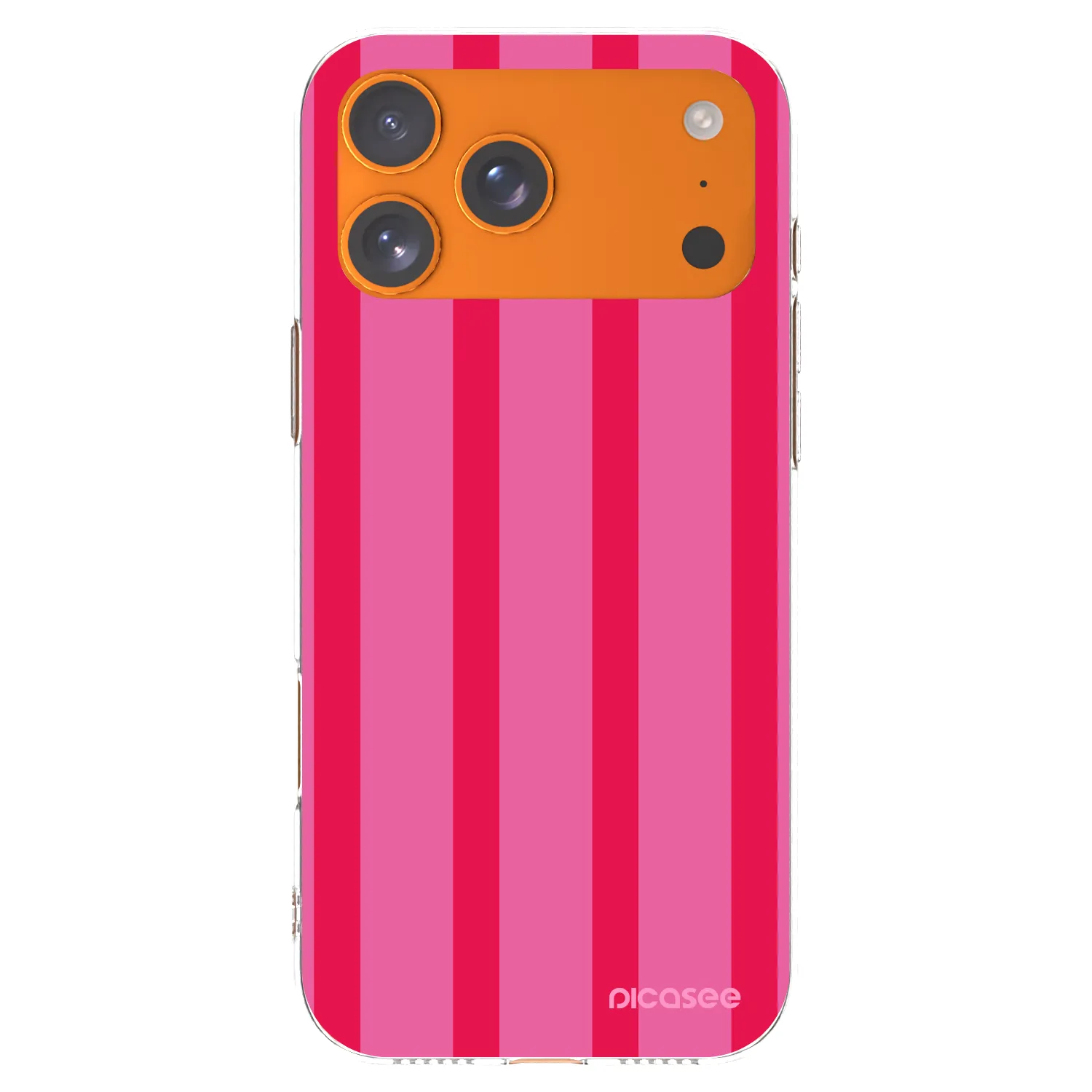 Picasee silikonska prozirna maskica za Apple iPhone 17 Pro Max - Hot tropic