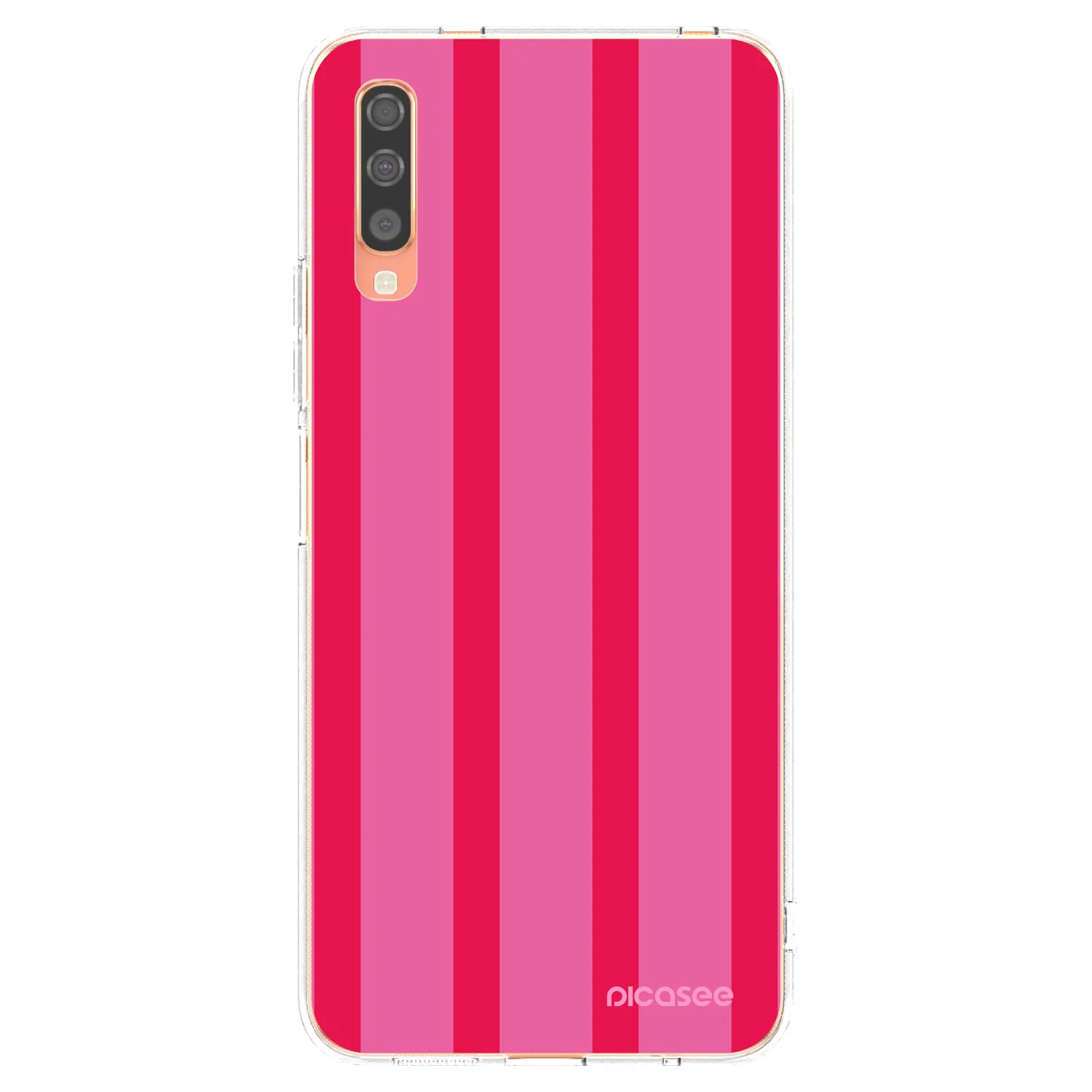 Picasee silikonska prozirna maskica za Samsung Galaxy A70 A705F - Hot tropic
