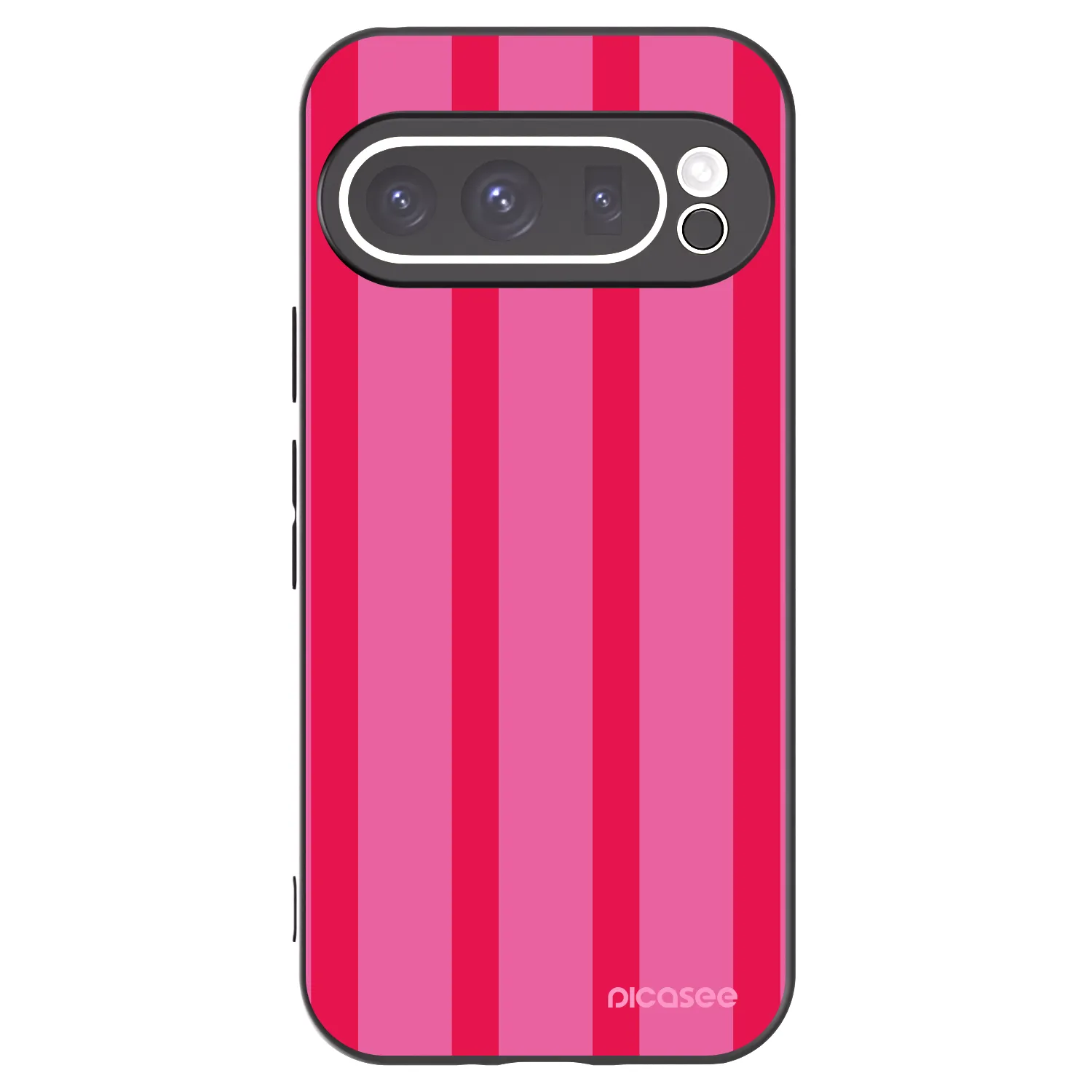 Picasee crna silikonska maskica za Google Pixel 9 Pro XL - Hot tropic
