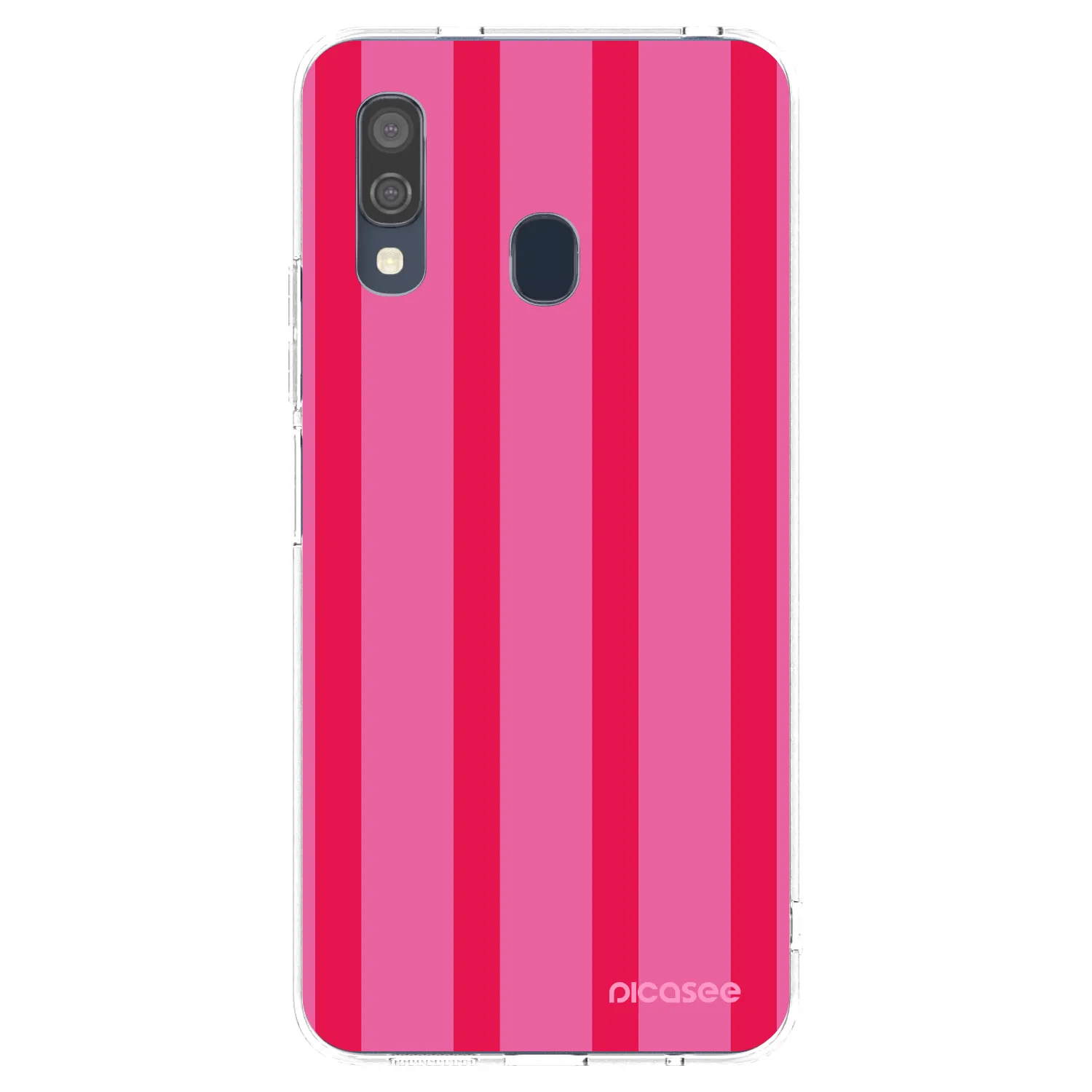 Picasee silikonska prozirna maskica za Samsung Galaxy A40 A405F - Hot tropic