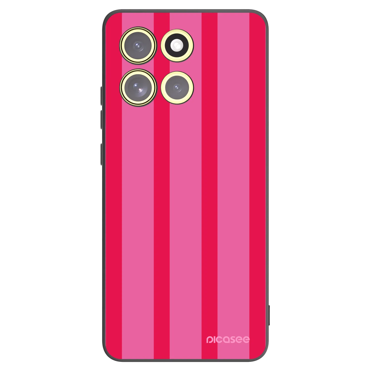 Picasee crna silikonska maskica za Motorola Moto G86 5G - Hot tropic