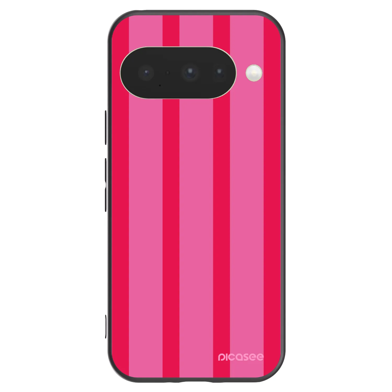 Picasee crna silikonska maskica za Google Pixel 10 - Hot tropic