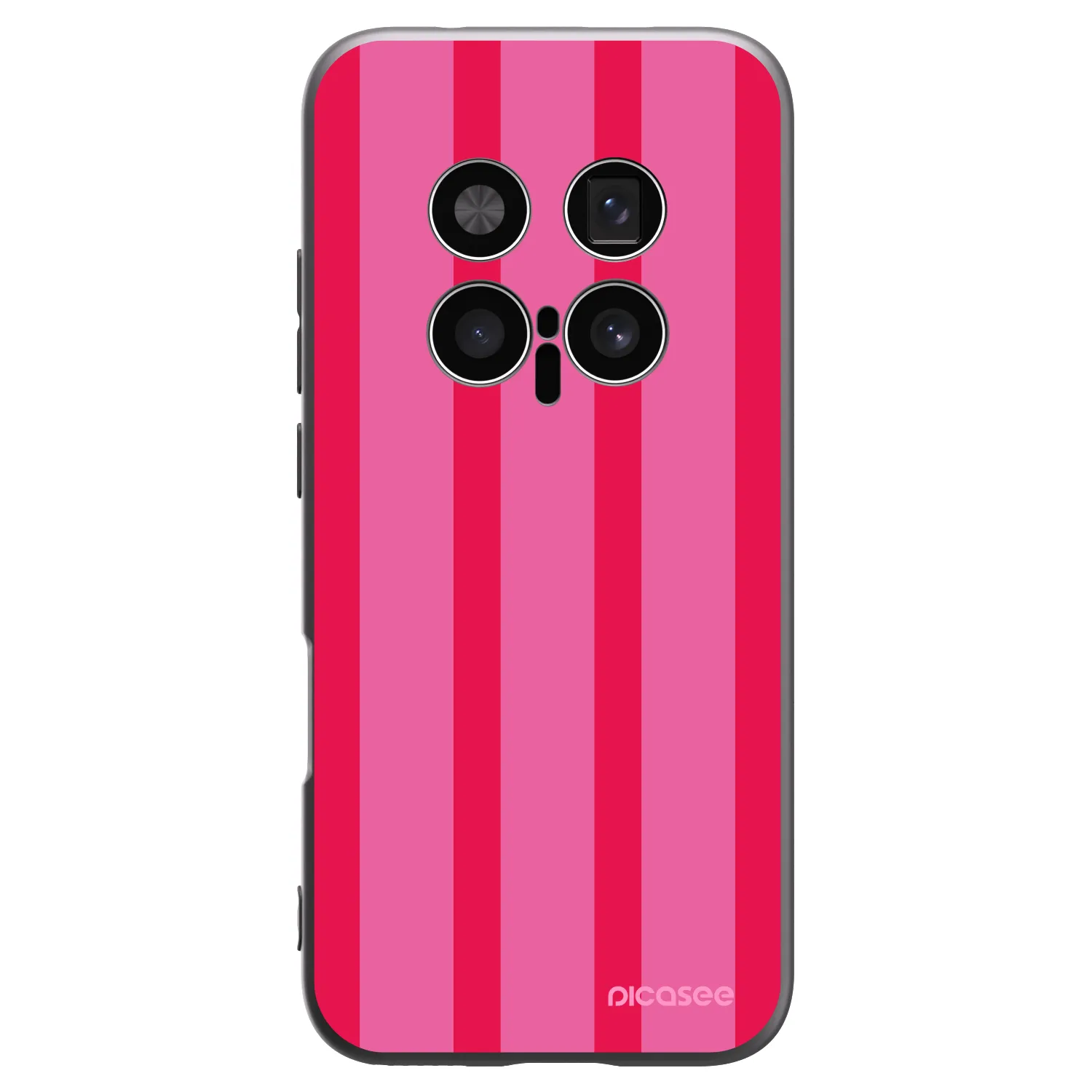 Picasee crna silikonska maskica za Honor Magic8 Pro 5G - Hot tropic