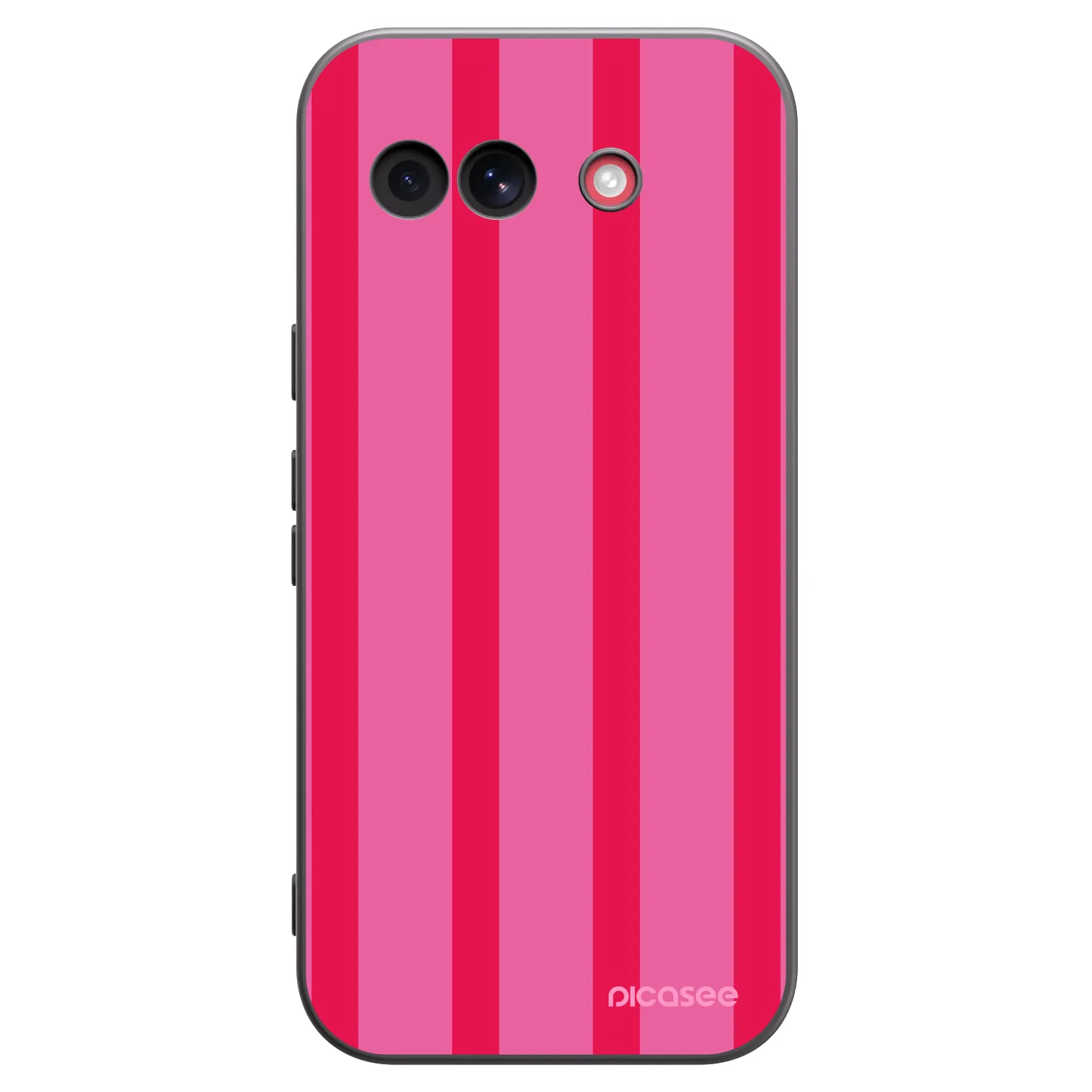 Picasee crna silikonska maskica za Google Pixel 10a - Hot tropic