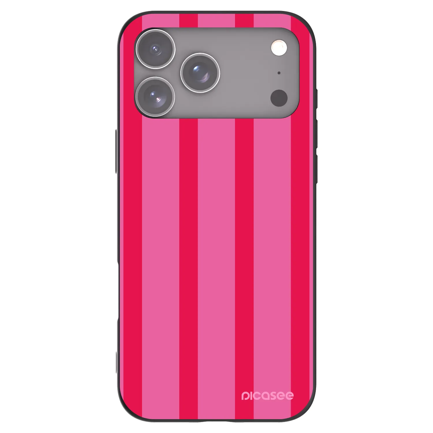 Picasee crna silikonska maskica za Apple iPhone 18 Pro Max - Hot tropic