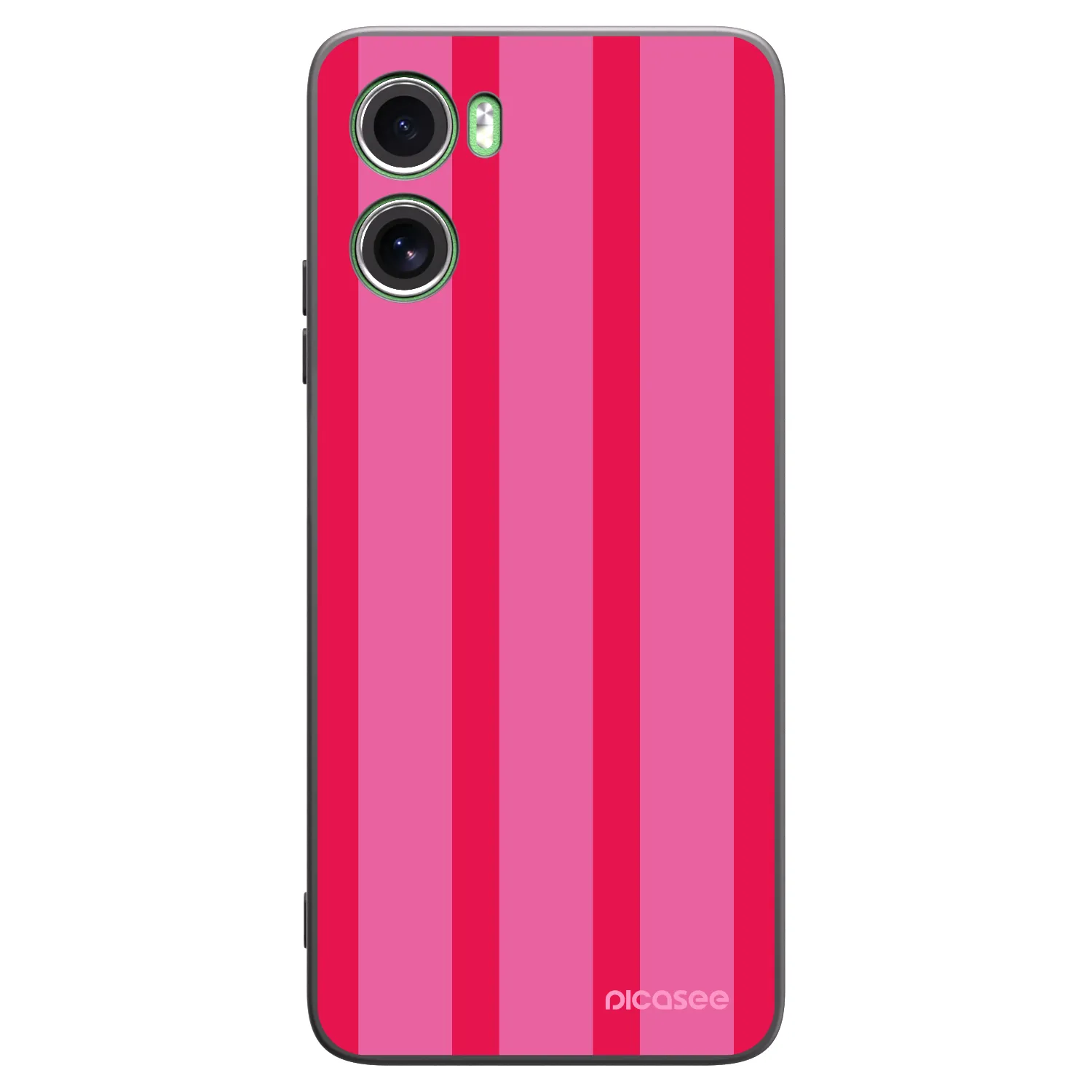 Picasee crna silikonska maskica za Motorola Moto G06 - Hot tropic