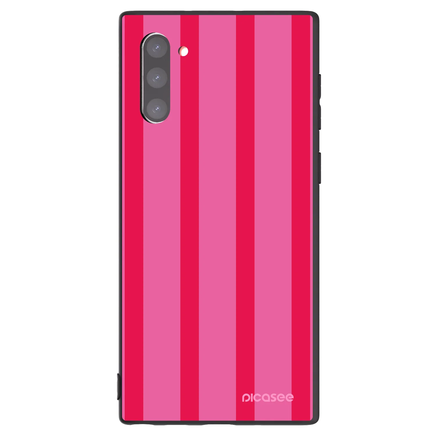 Picasee crna silikonska maskica za Samsung Galaxy Note 10 N970F - Hot tropic