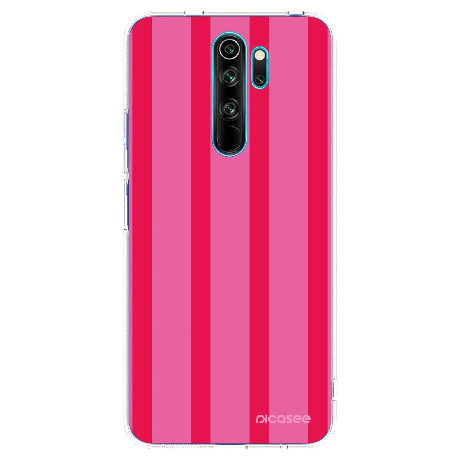 Picasee silikonska prozirna maskica za Xiaomi Redmi Note 8 Pro - Hot tropic