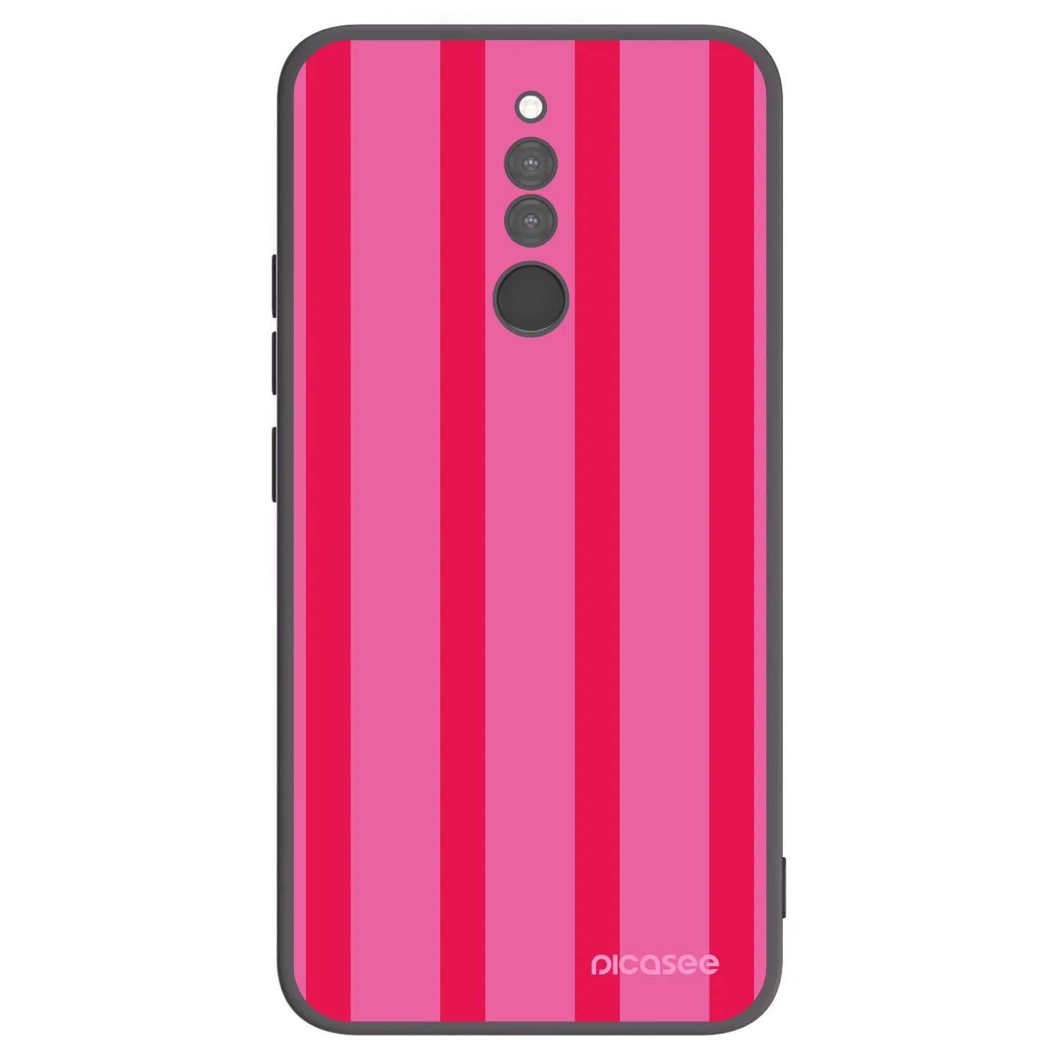 Picasee crna silikonska maskica za Xiaomi Redmi 8 - Hot tropic