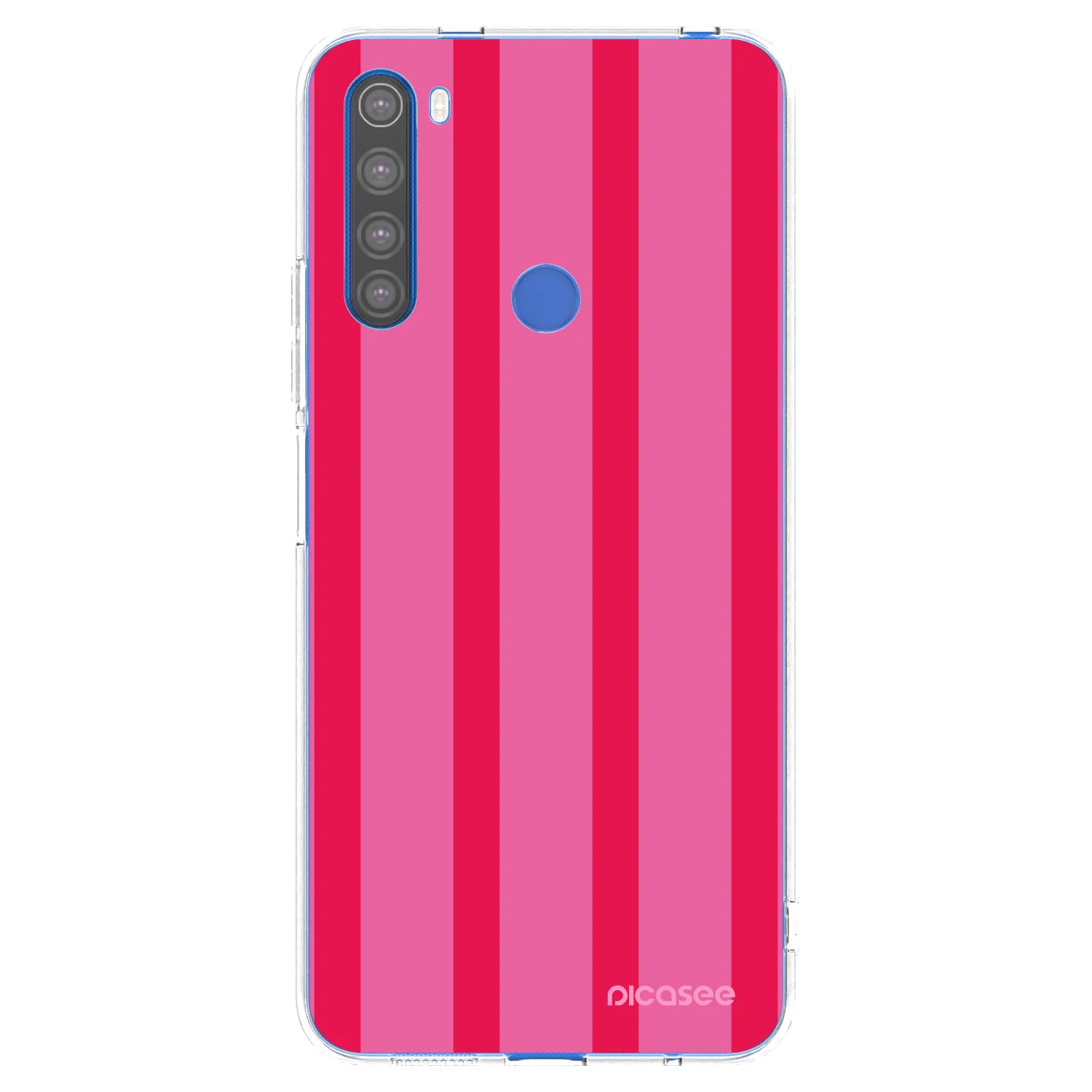 Picasee silikonska prozirna maskica za Xiaomi Redmi Note 8T - Hot tropic