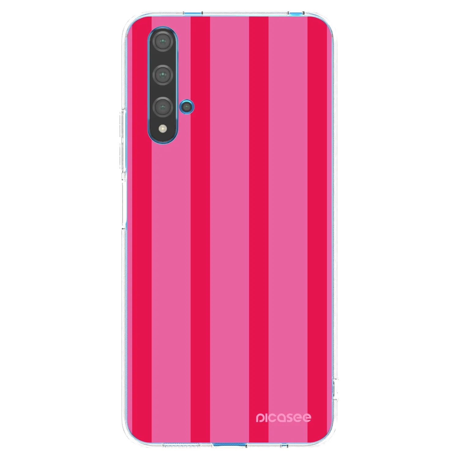 Picasee silikonska prozirna maskica za Huawei Nova 5T - Hot tropic