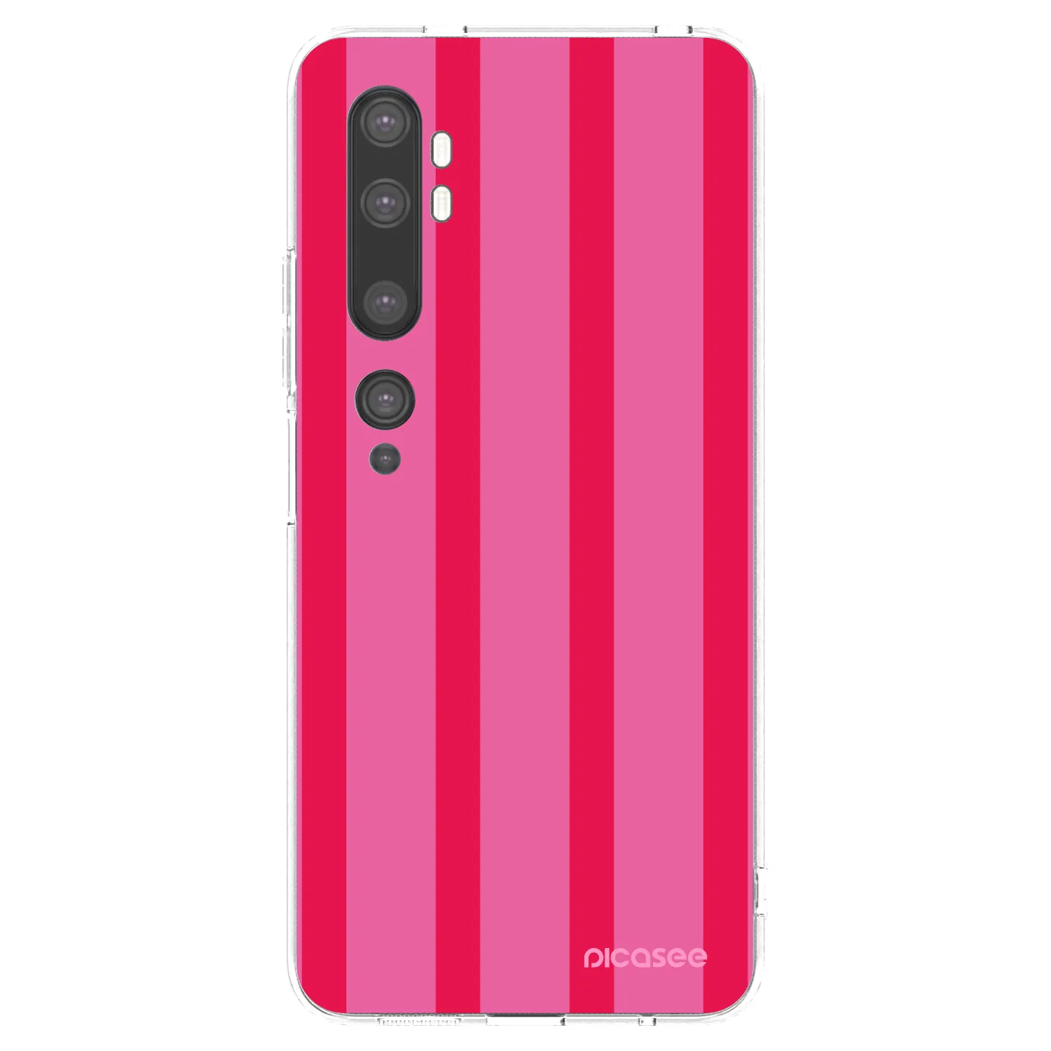 Picasee silikonska prozirna maskica za Xiaomi Mi Note 10 (Pro) - Hot tropic