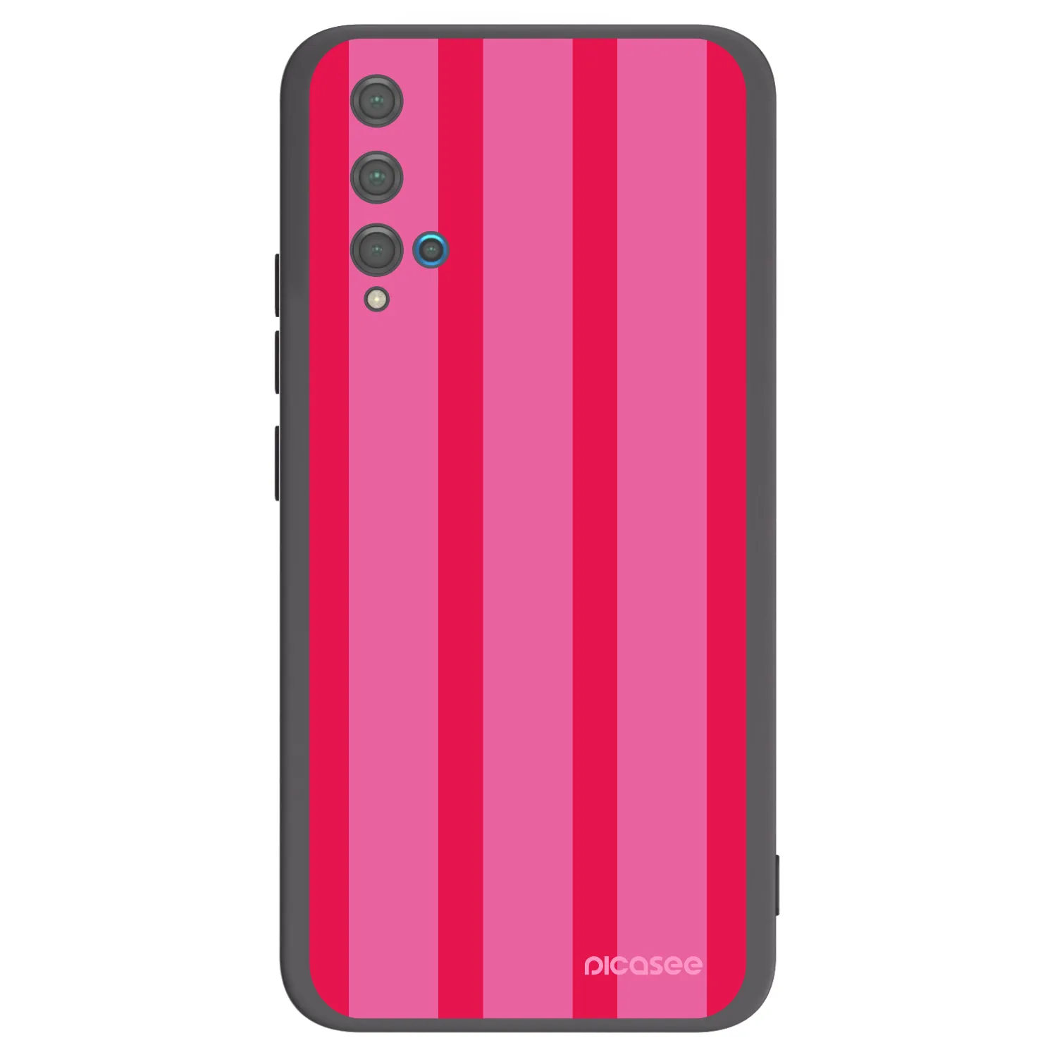 Picasee crna silikonska maskica za Huawei Nova 5T - Hot tropic