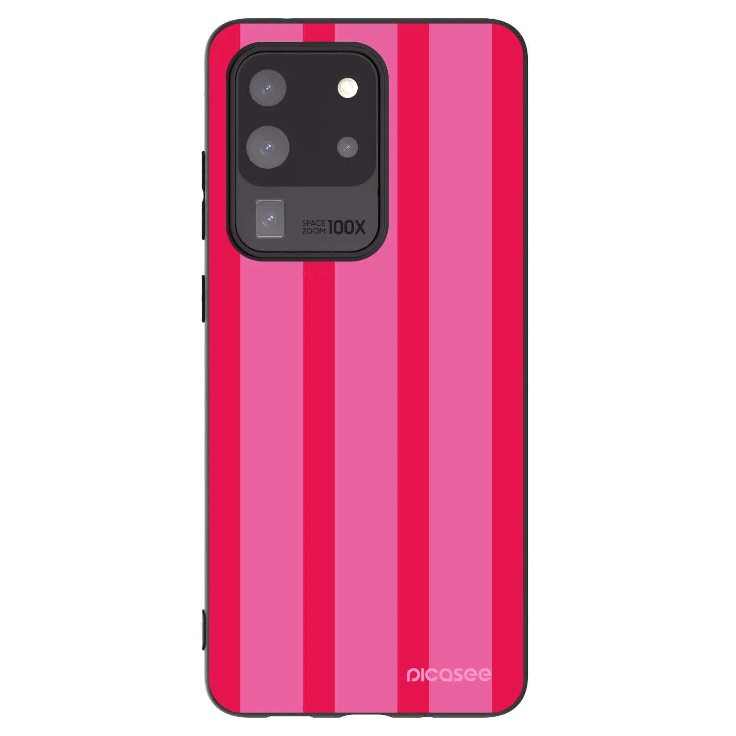 Picasee crna silikonska maskica za Samsung Galaxy S20 Ultra 5G G988F - Hot tropic