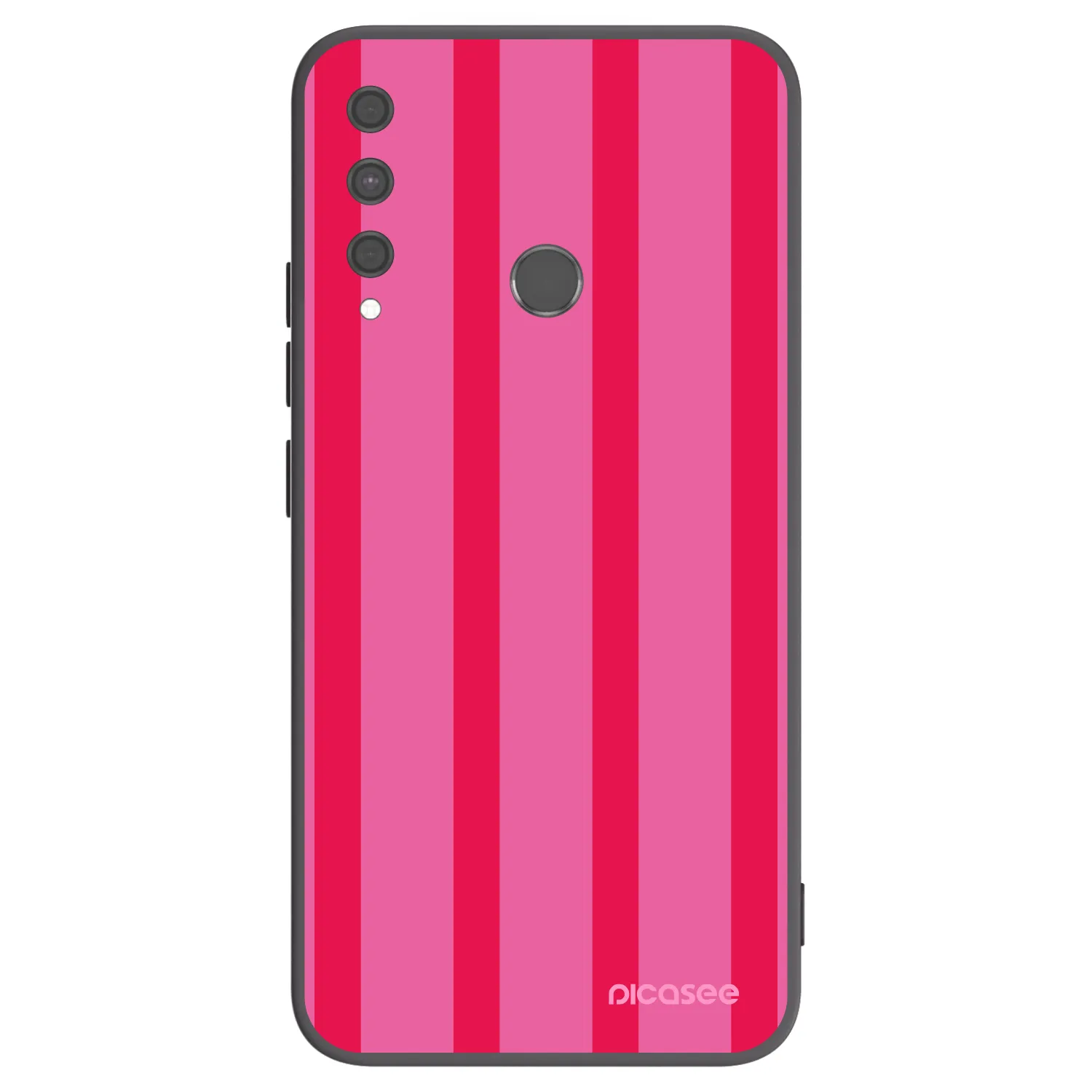 Picasee crna silikonska maskica za Huawei P40 Lite E - Hot tropic