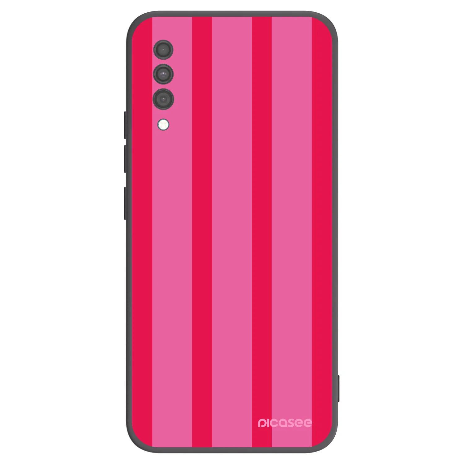 Picasee crna silikonska maskica za Samsung Galaxy A30s A307F - Hot tropic