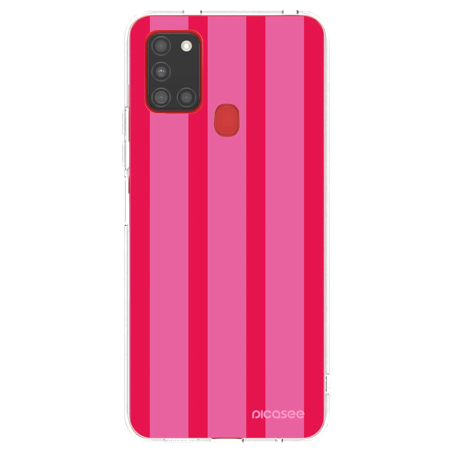 Picasee silikonska prozirna maskica za Samsung Galaxy A21s - Hot tropic
