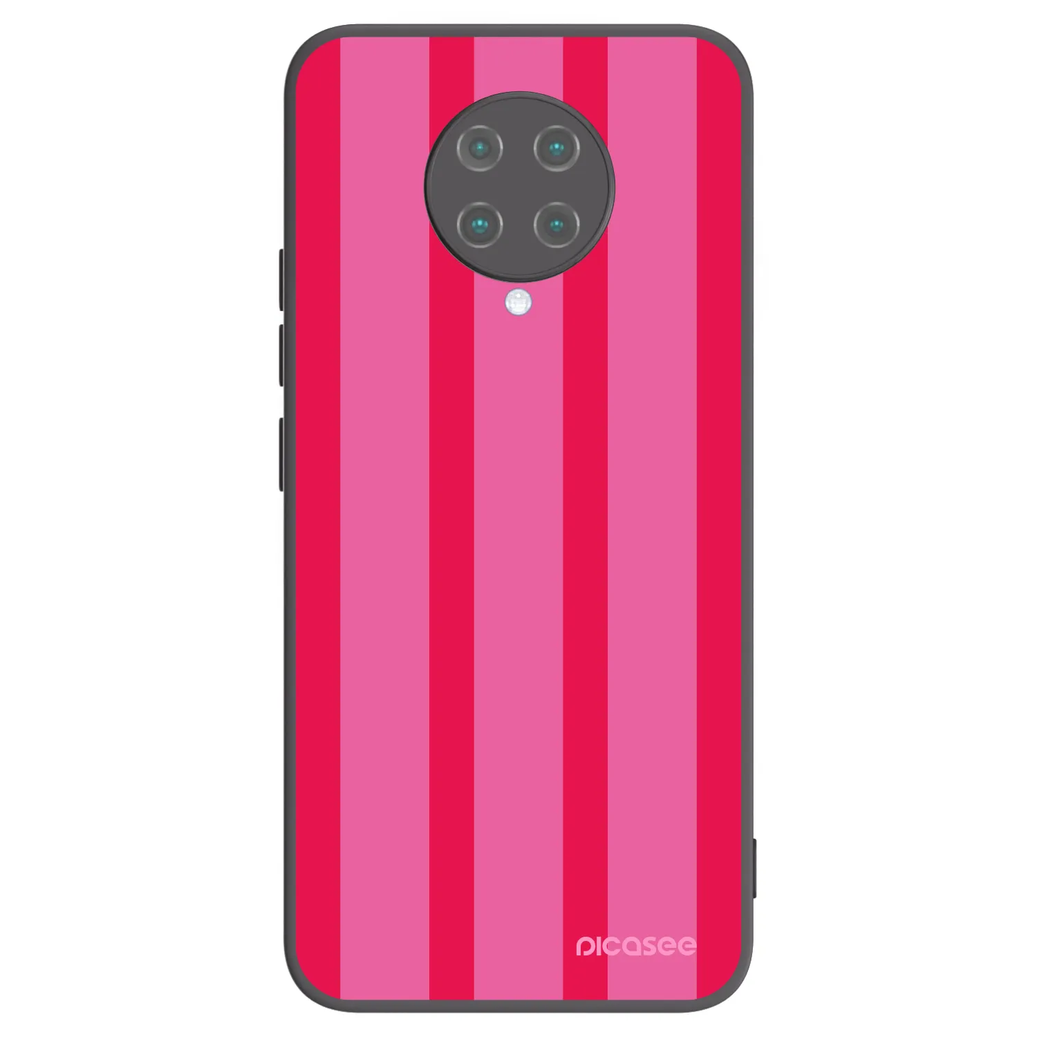 Picasee crna silikonska maskica za Xiaomi Poco F2 Pro - Hot tropic