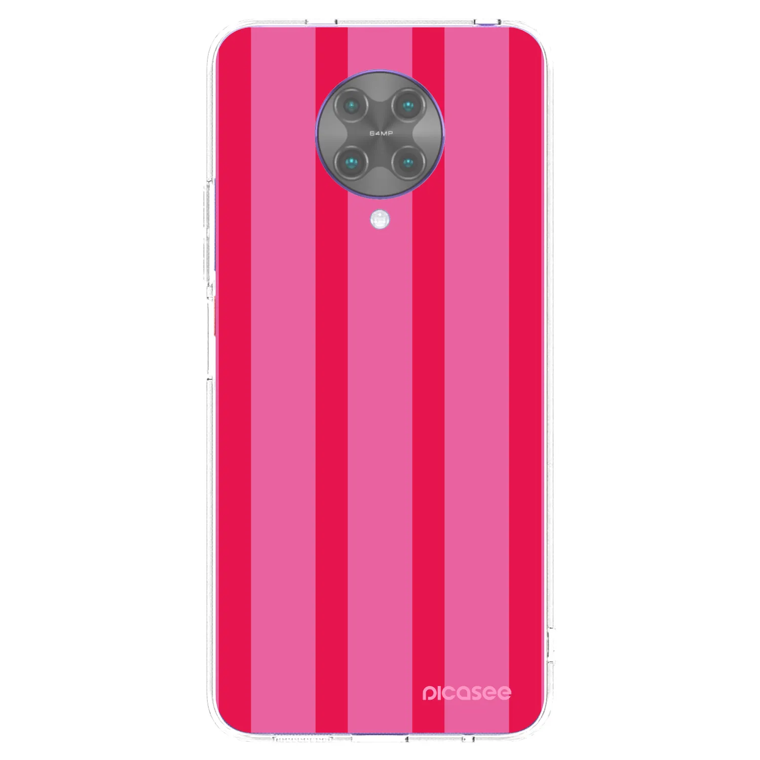 Picasee silikonska prozirna maskica za Xiaomi Poco F2 Pro - Hot tropic