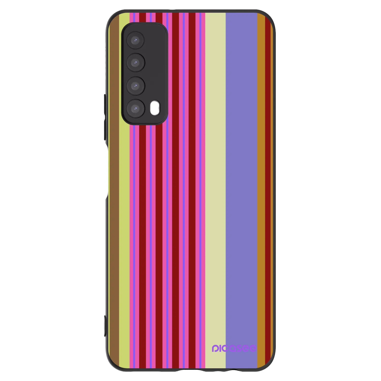 Picasee crna silikonska maskica za Huawei P Smart 2021 - Late checkout