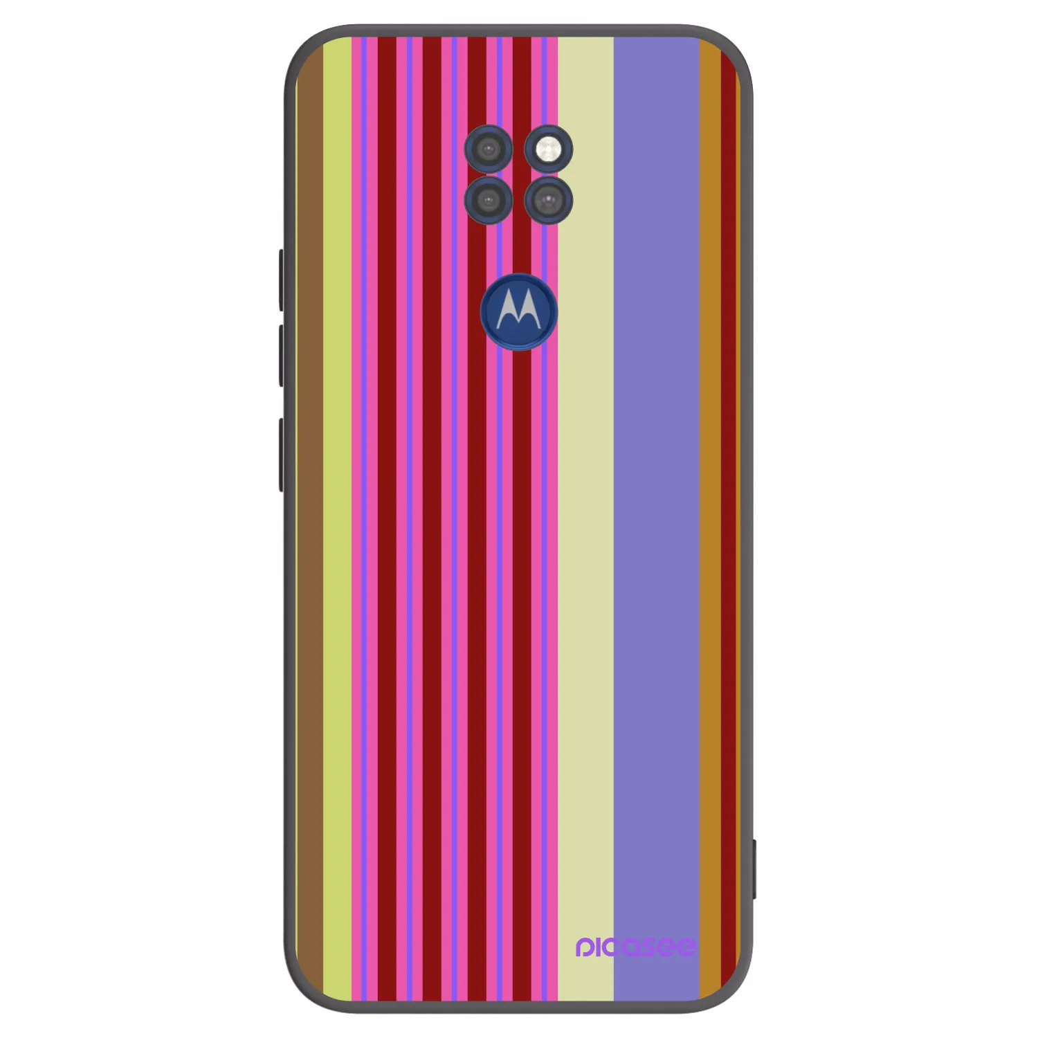 Picasee crna silikonska maskica za Motorola Moto G9 Play - Late checkout