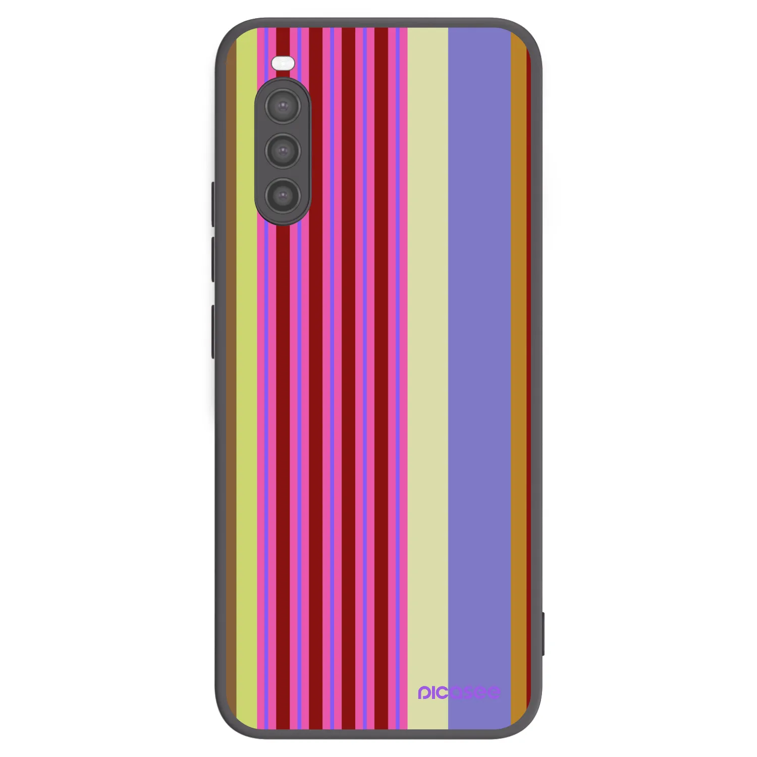 Picasee crna silikonska maskica za Sony Xperia 10 II - Late checkout
