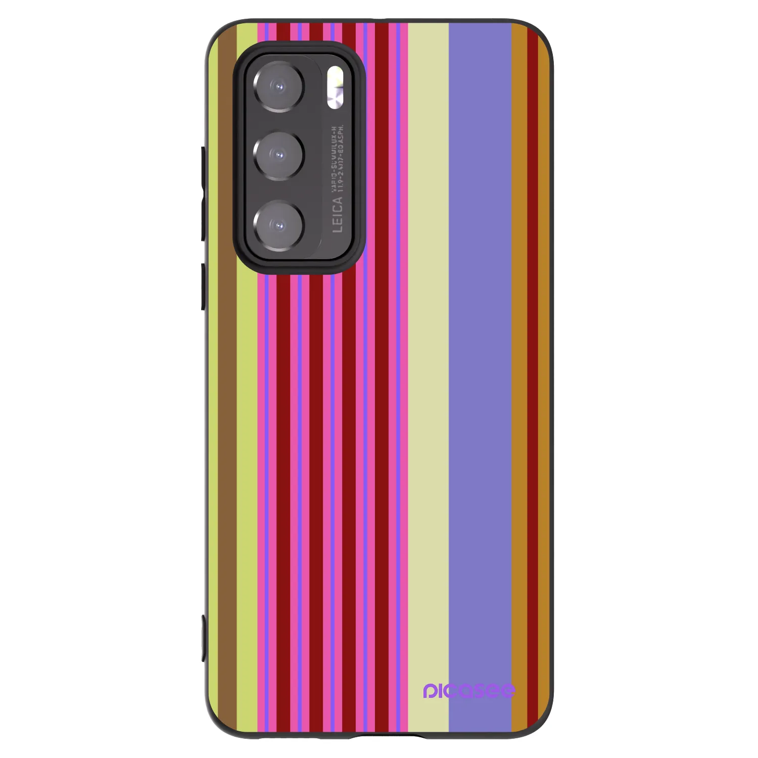 Picasee crna silikonska maskica za Huawei P40 - Late checkout