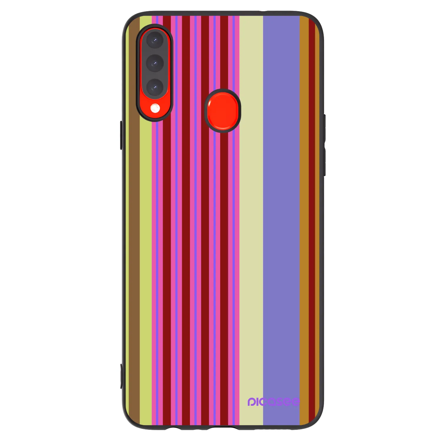 Picasee crna silikonska maskica za Samsung Galaxy A20s - Late checkout