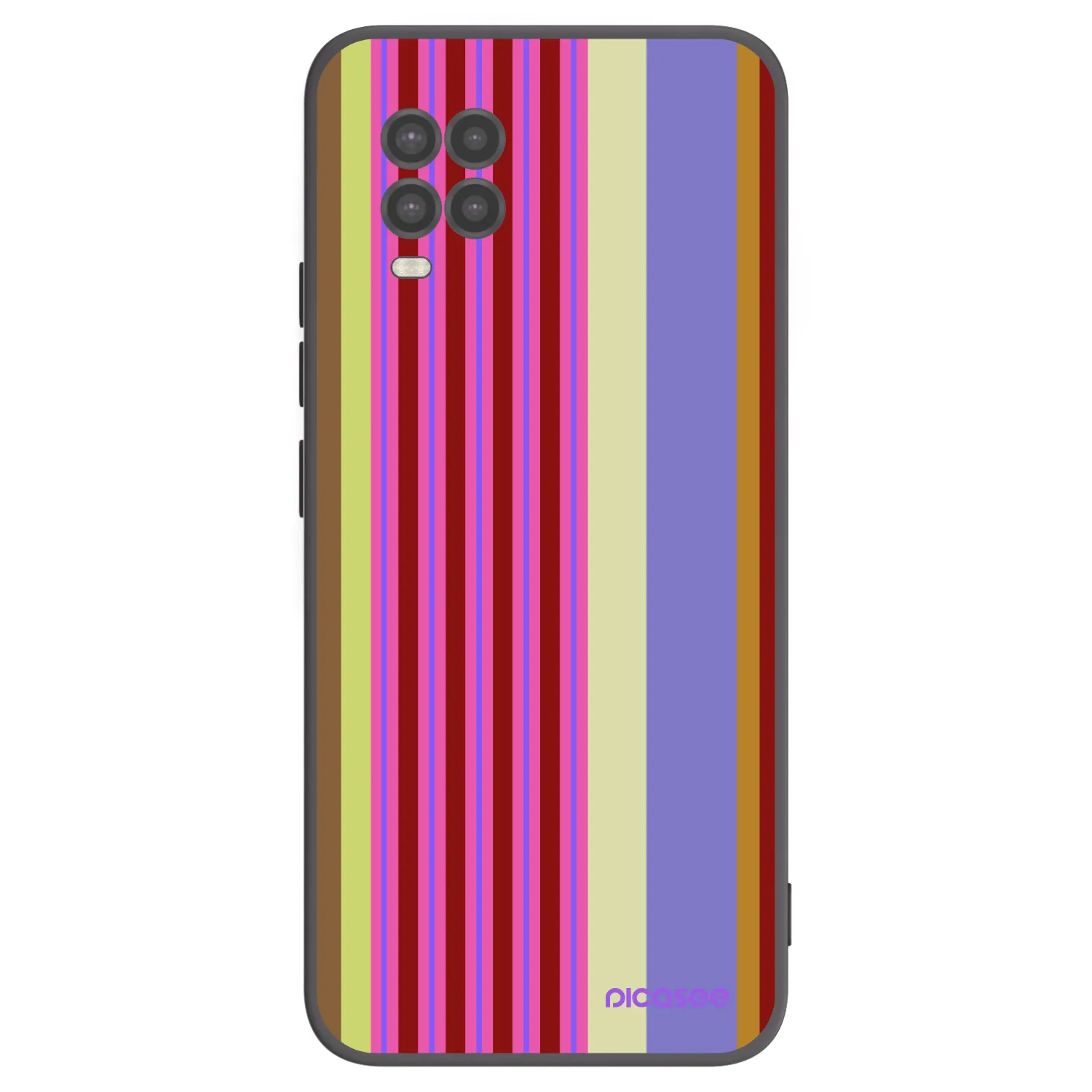 Picasee crna silikonska maskica za Xiaomi Mi 10 Lite - Late checkout