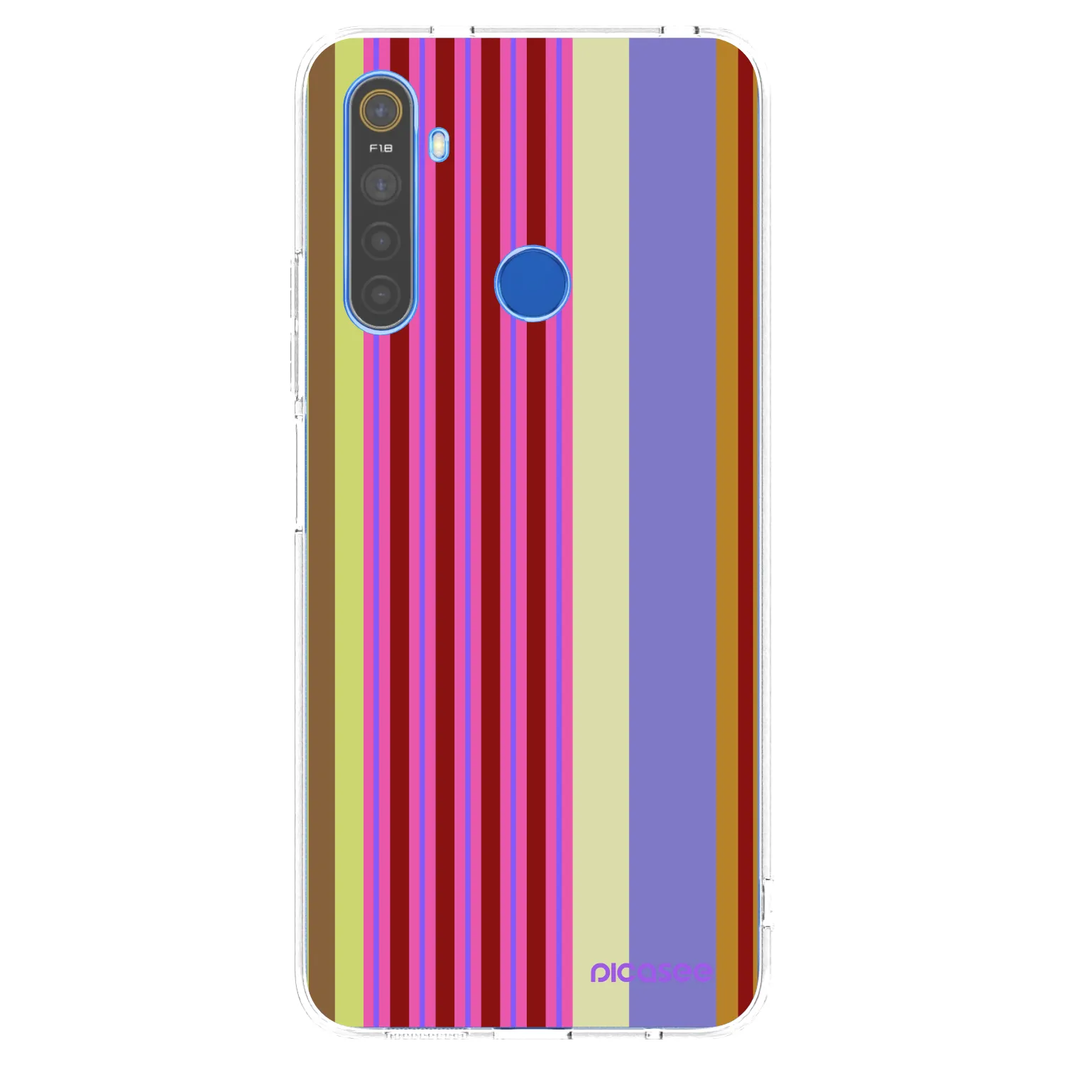 Picasee silikonska prozirna maskica za Realme 5 - Late checkout