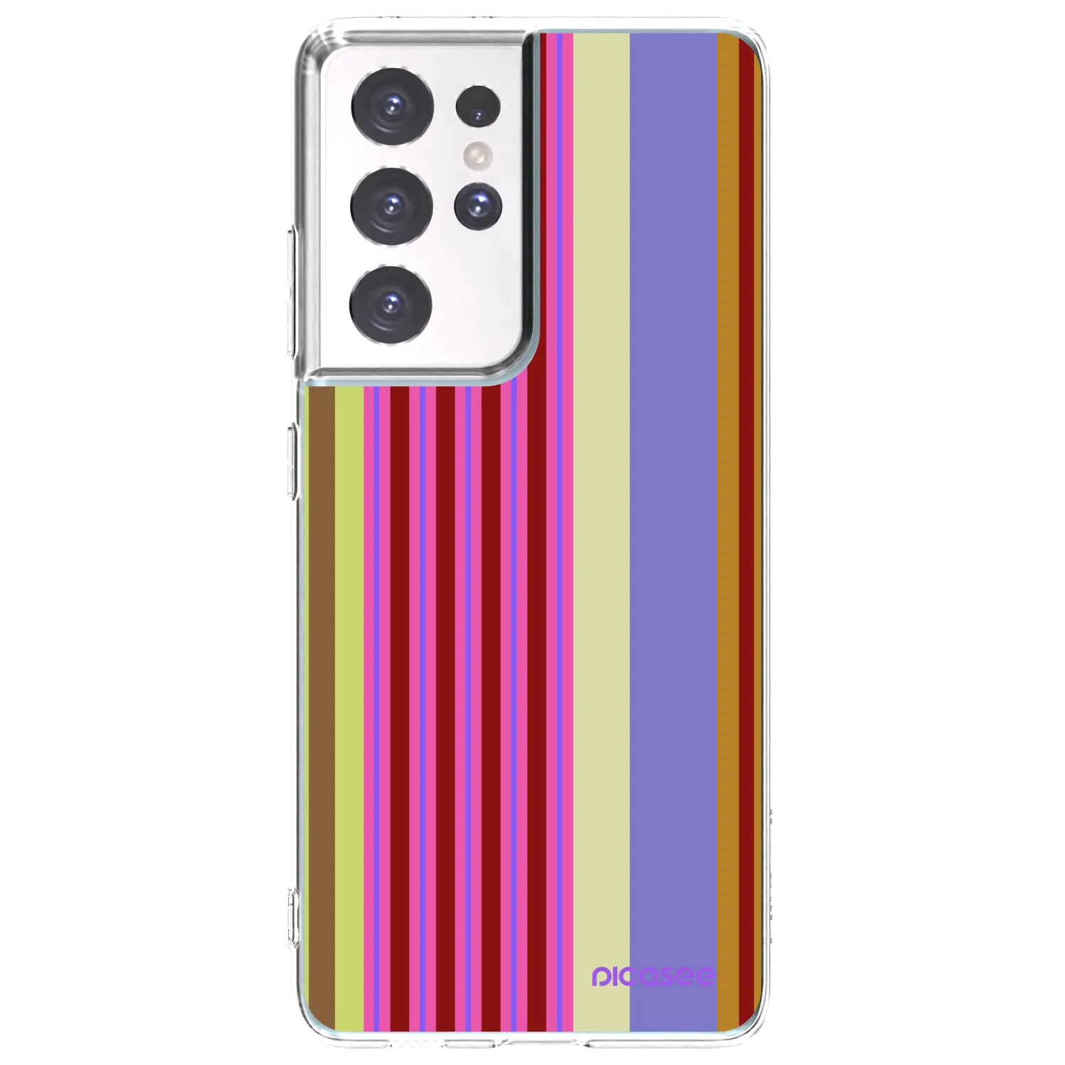 Picasee silikonska prozirna maskica za Samsung Galaxy S21 Ultra 5G G998B - Late checkout