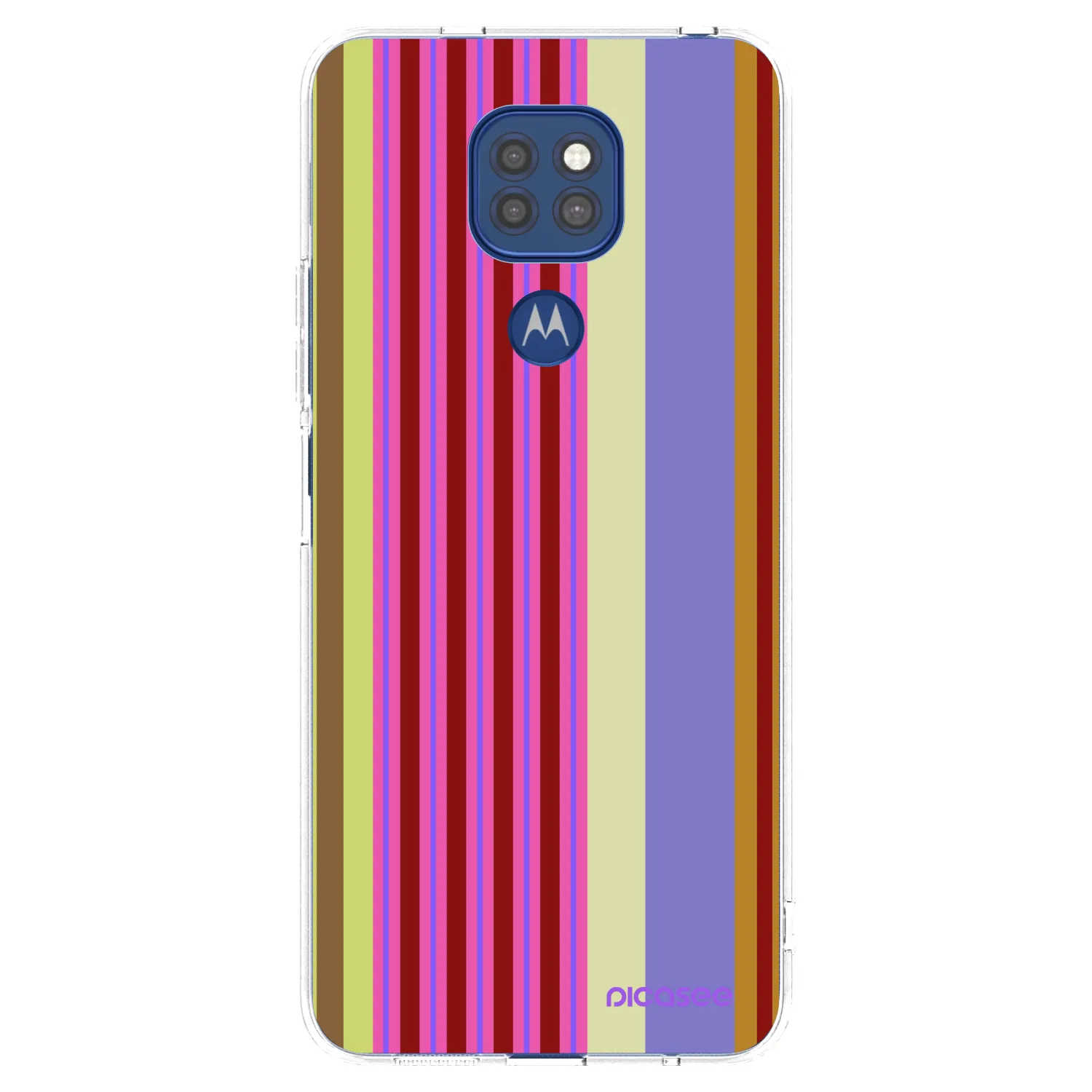 Picasee silikonska prozirna maskica za Motorola Moto G9 Play - Late checkout