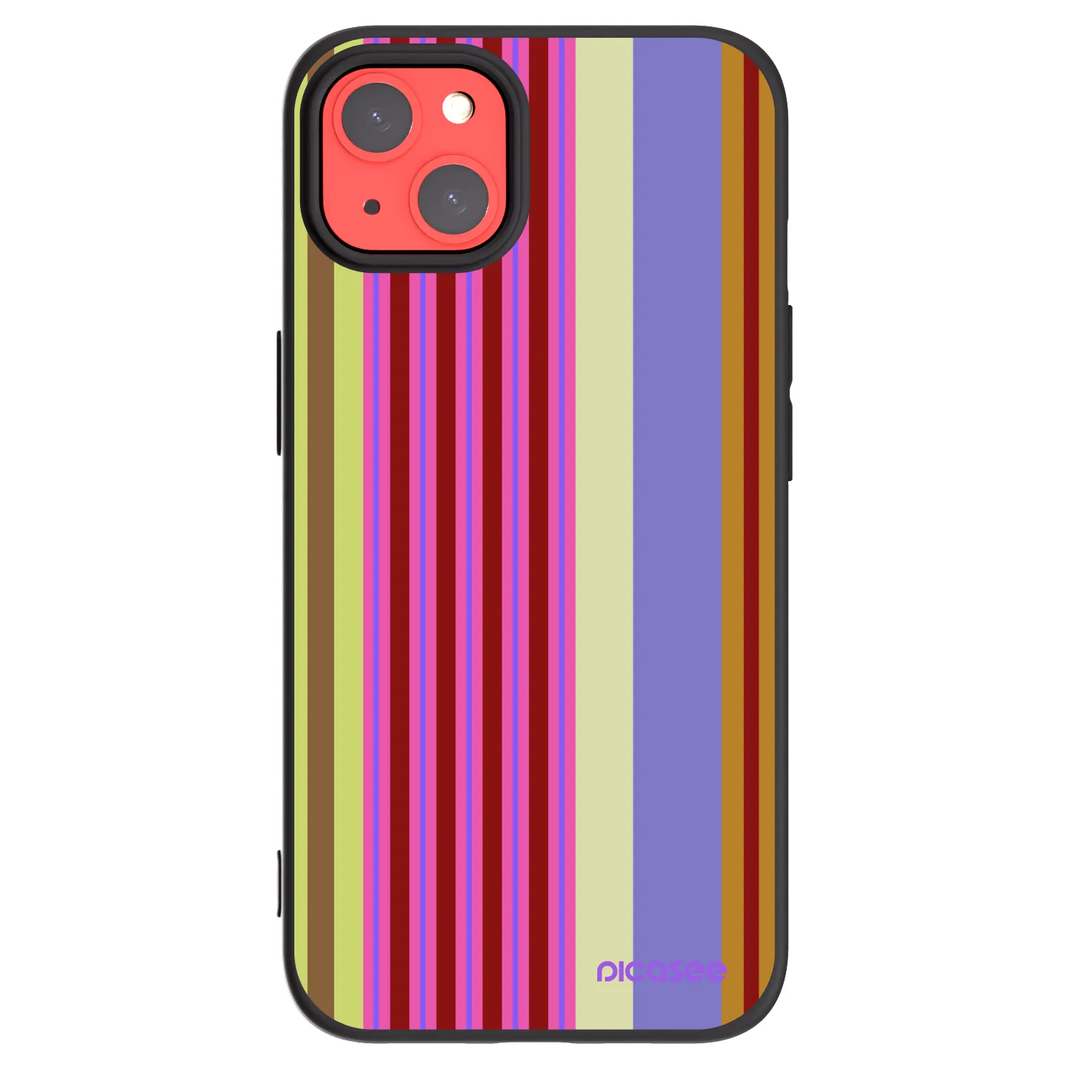Picasee crna silikonska maskica za Apple iPhone 13 - Late checkout