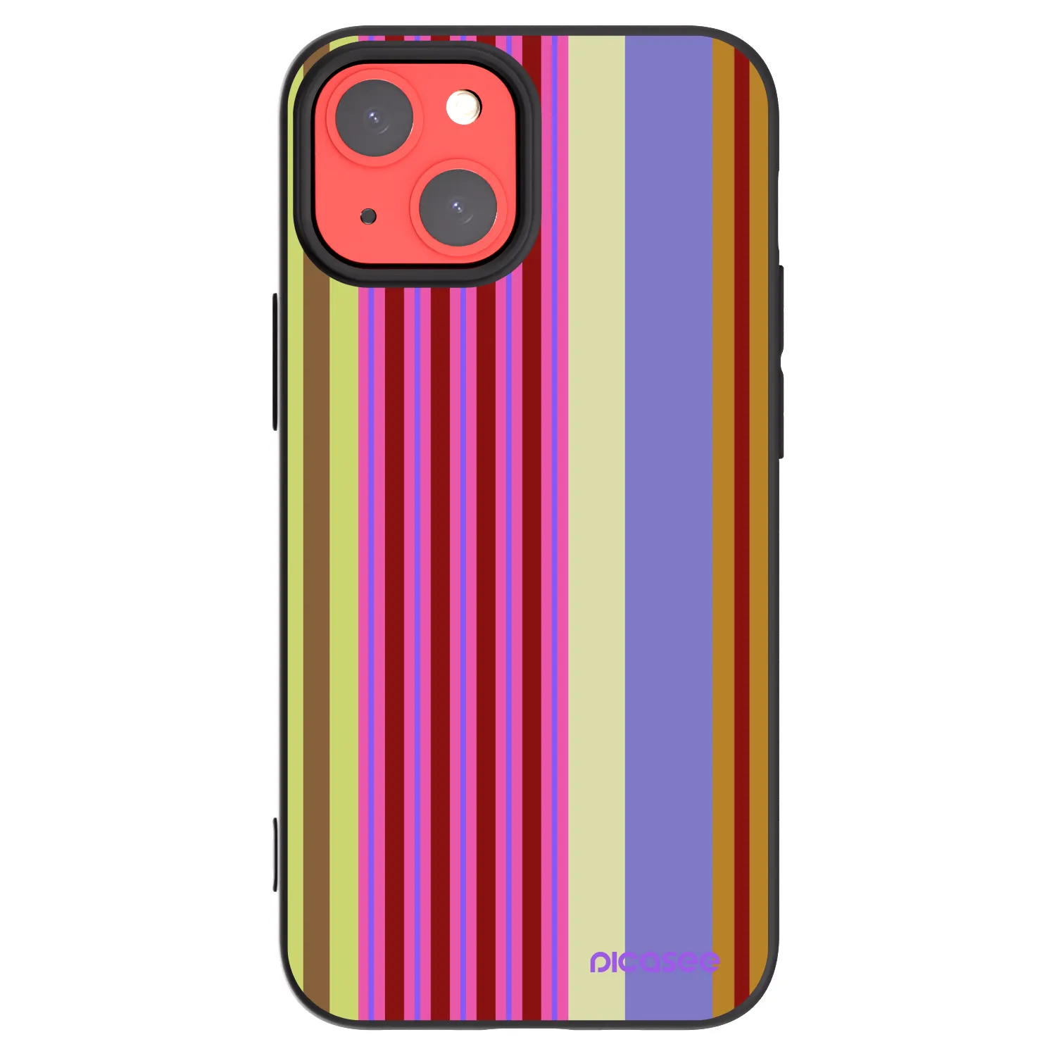 Picasee crna silikonska maskica za Apple iPhone 13 mini - Late checkout