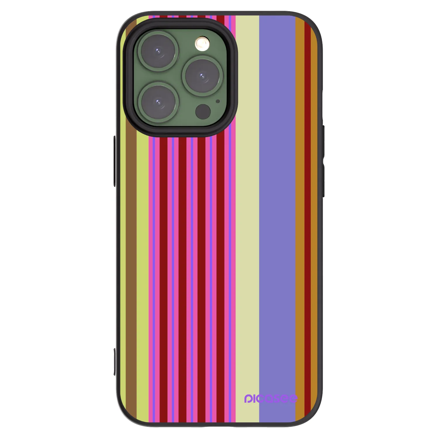 Picasee crna silikonska maskica za Apple iPhone 13 Pro - Late checkout