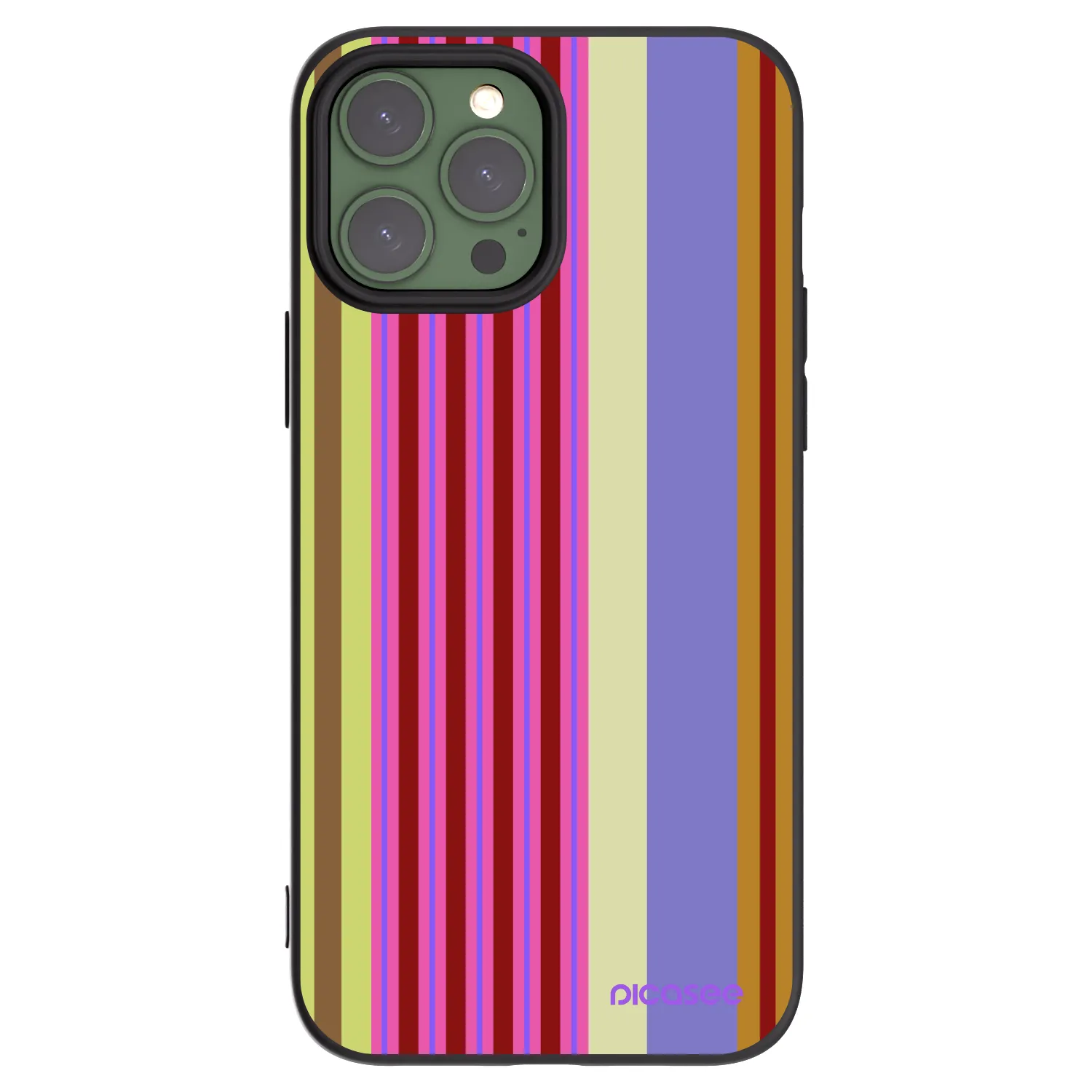 Picasee crna silikonska maskica za Apple iPhone 13 Pro Max - Late checkout