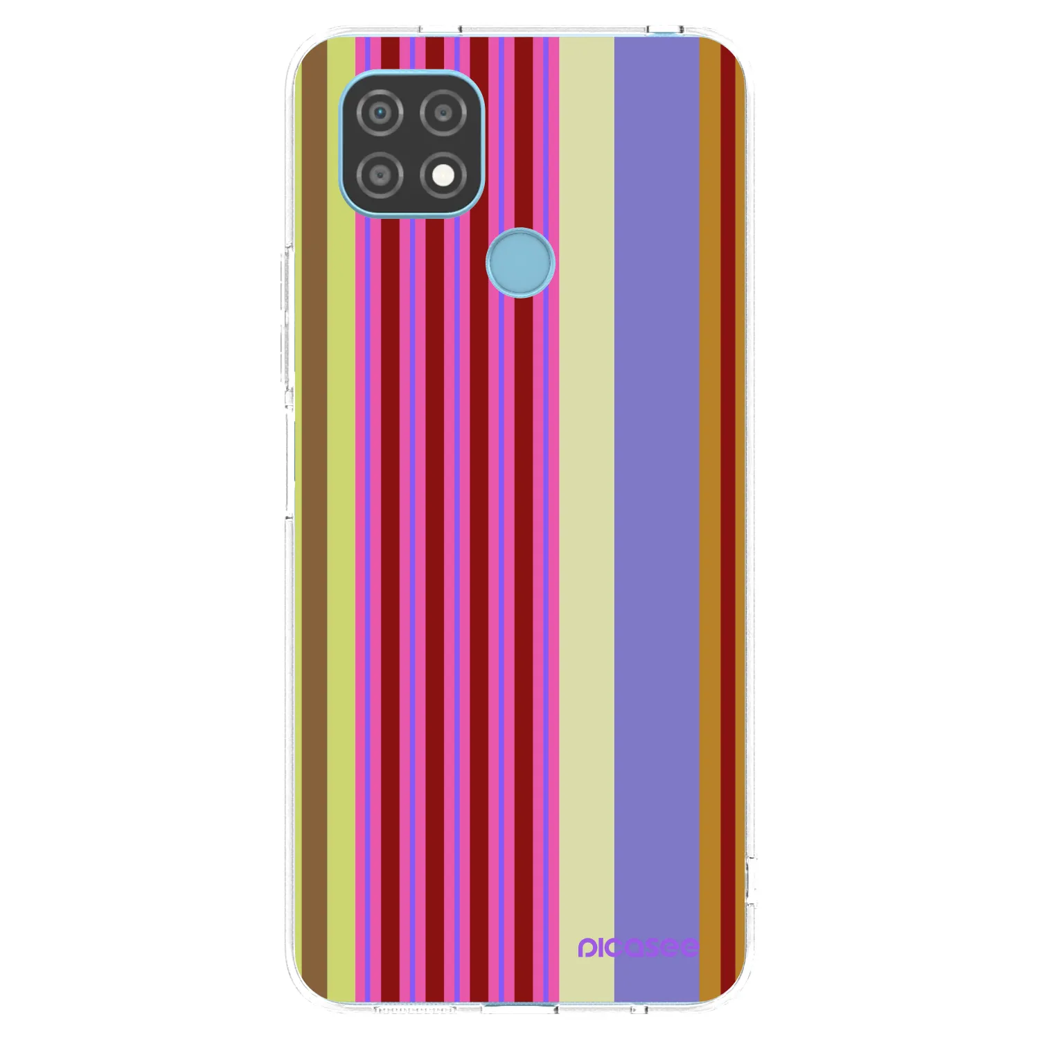 Picasee silikonska prozirna maskica za Realme C21 - Late checkout